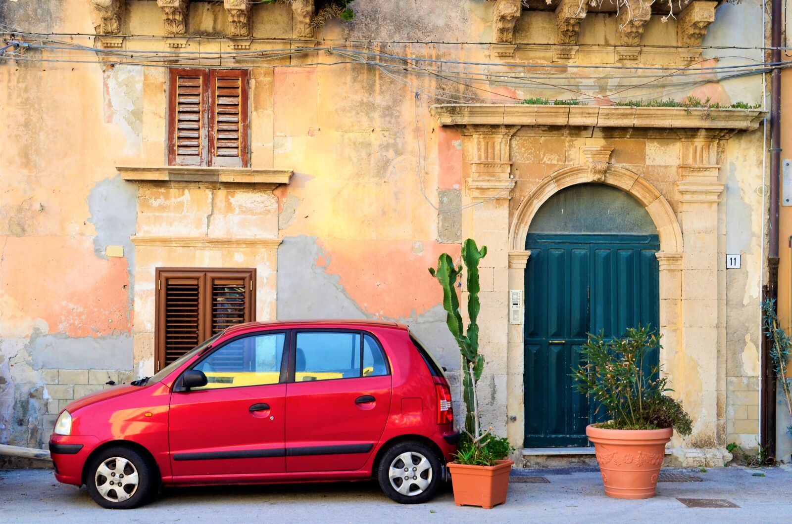 Nikon D5100 sample photo. Topolino, cactus, szicilia photography