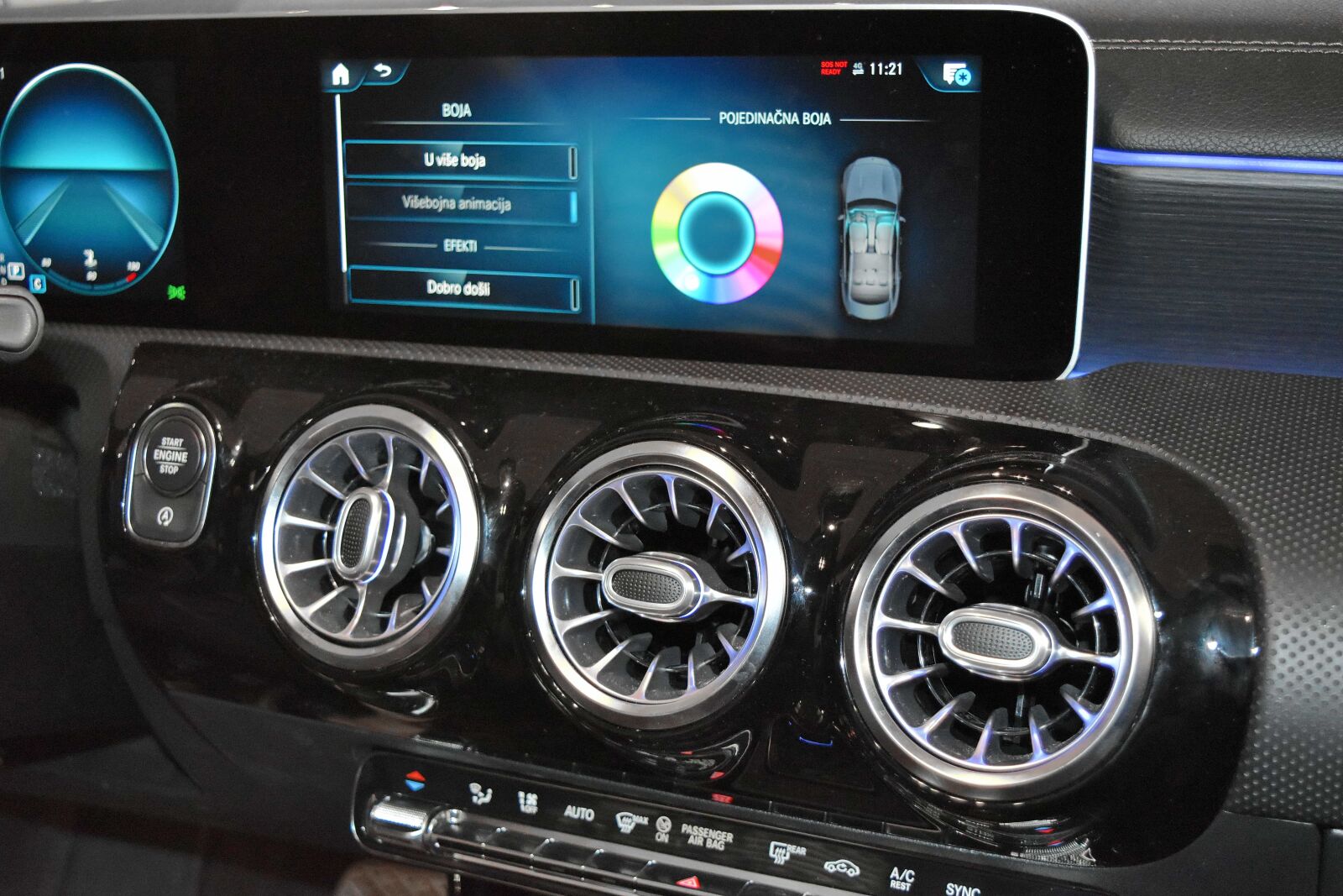 Nikon D5500 sample photo. Dashboard, car, control panel photography
