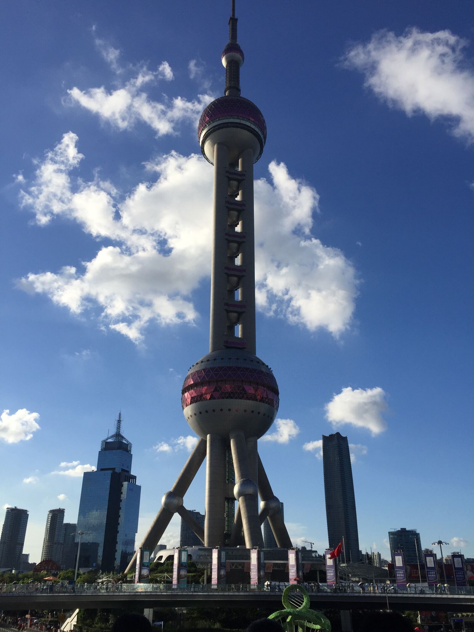Apple iPhone 6 sample photo. Oriental pearl tower, shanghai photography