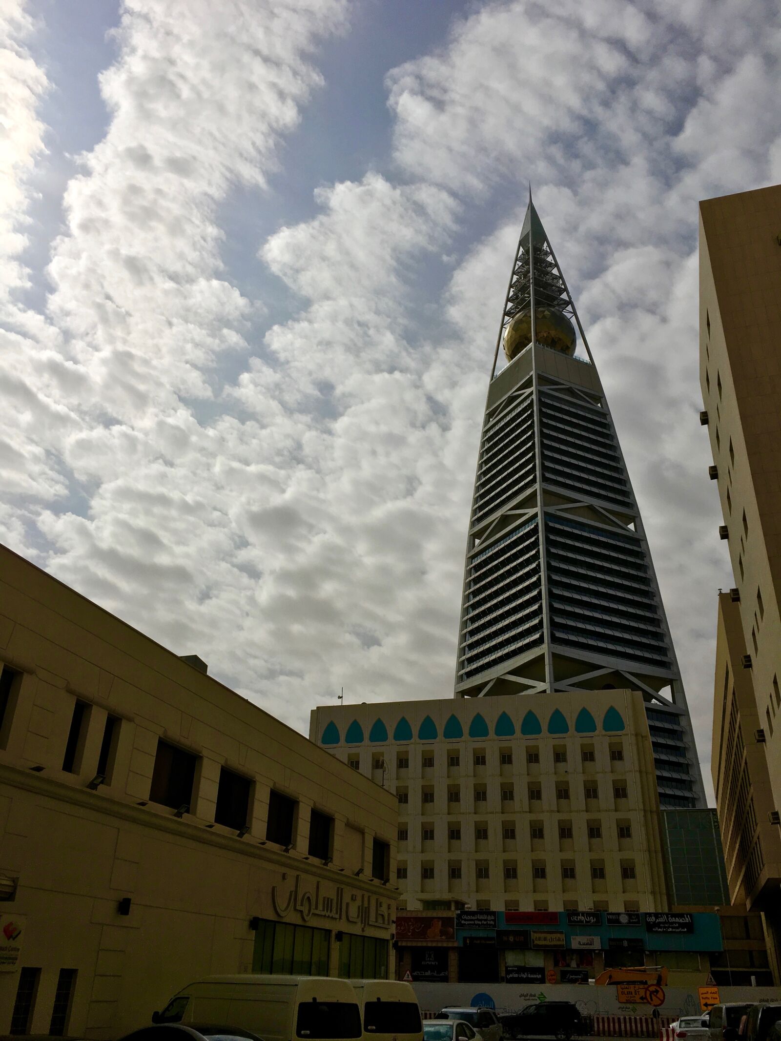 Apple iPhone 6s Plus sample photo. Magnificent, riyadh, skyscraper, theme photography