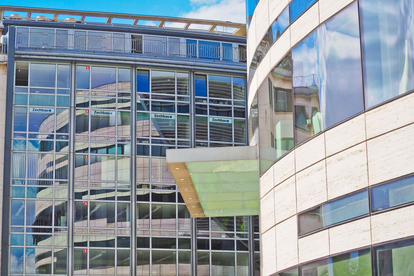 Olympus OM-D E-M10 sample photo. Architecture, facade, office building photography