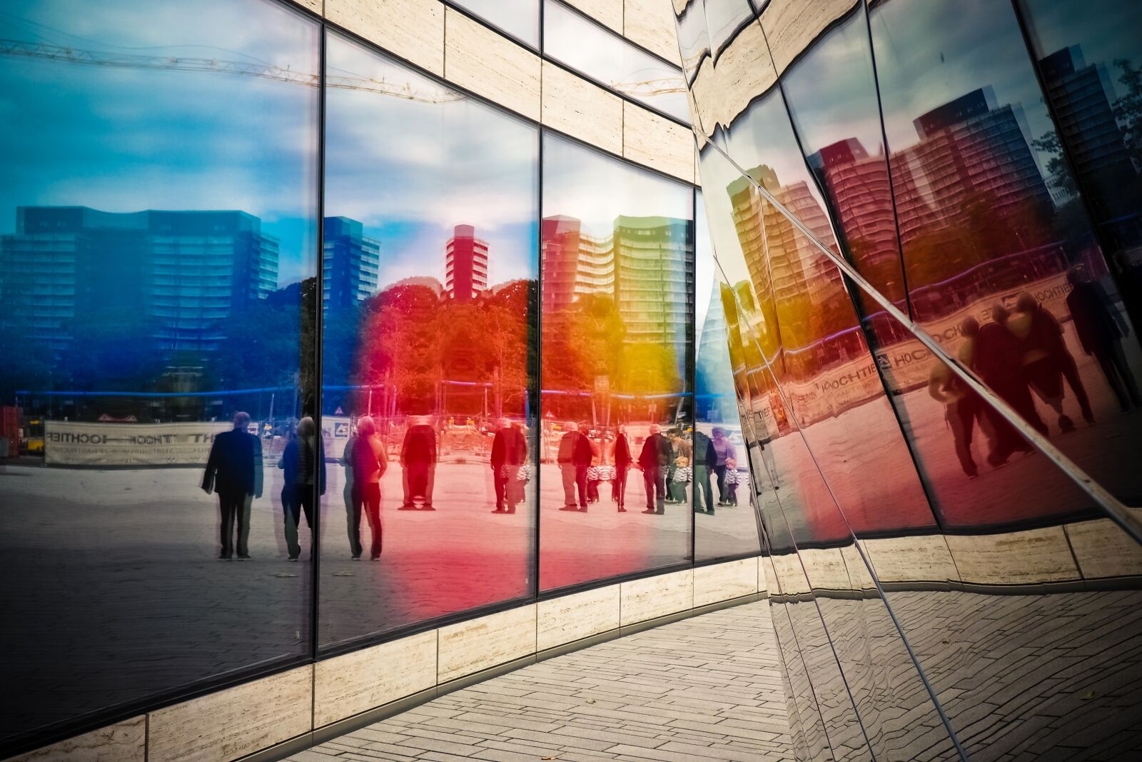 Olympus OM-D E-M10 sample photo. Architecture, glass, modern photography