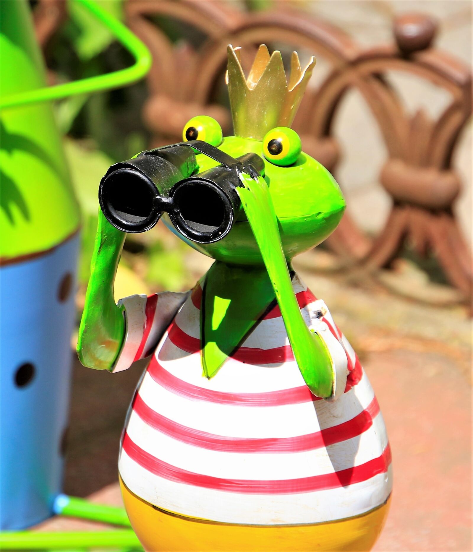 Canon EOS 7D Mark II sample photo. Frog, frog prince, crown photography