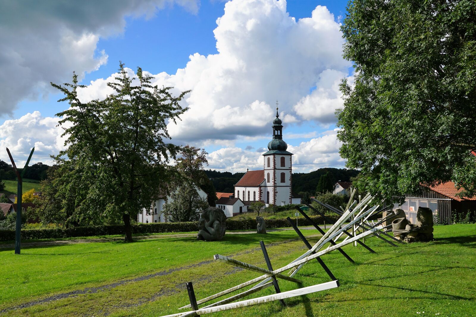 Sony ILCA-77M2 + Sony DT 16-50mm F2.8 SSM sample photo. Church, fulda, artists village photography