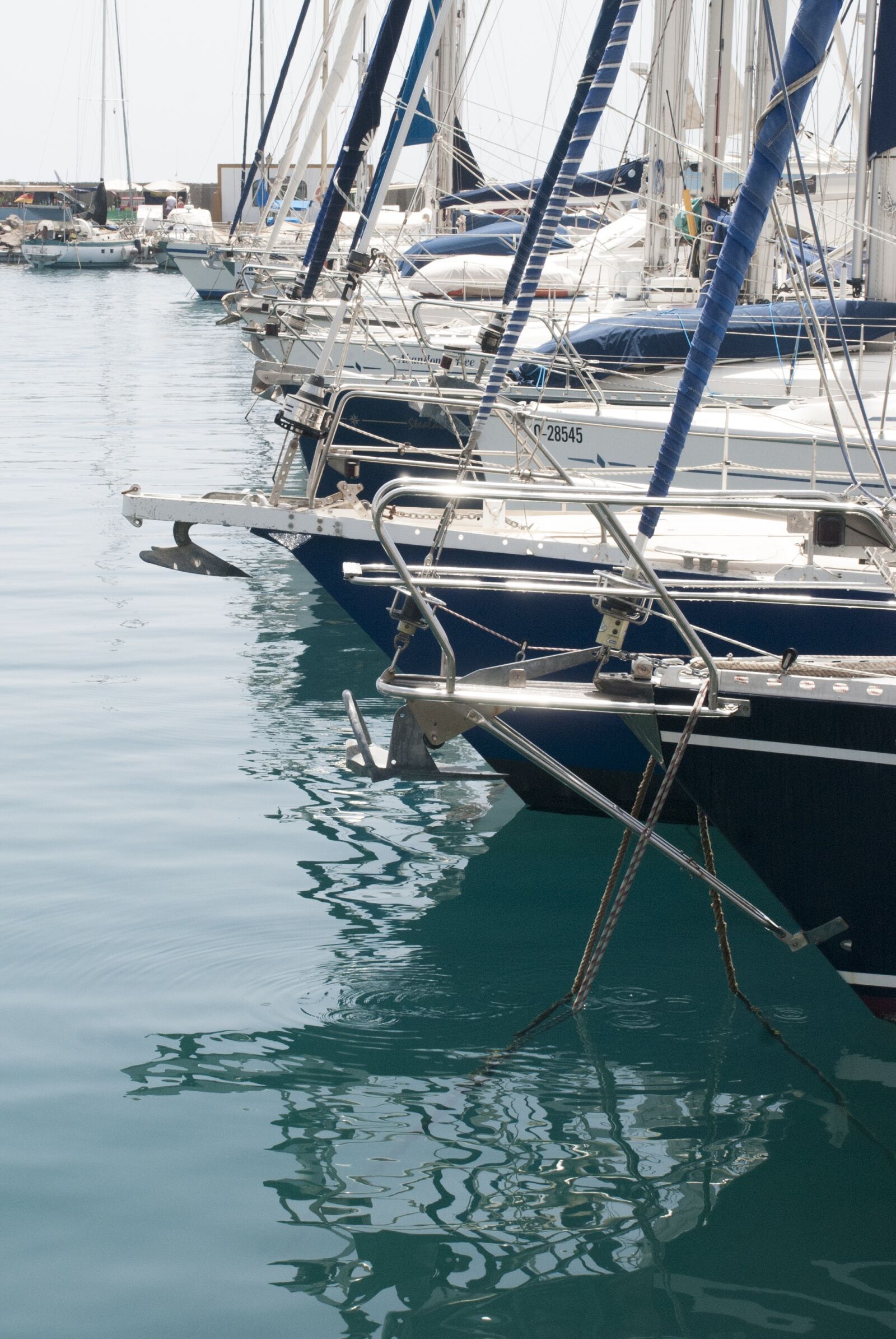 Nikon D80 sample photo. Boats, sea, spring photography