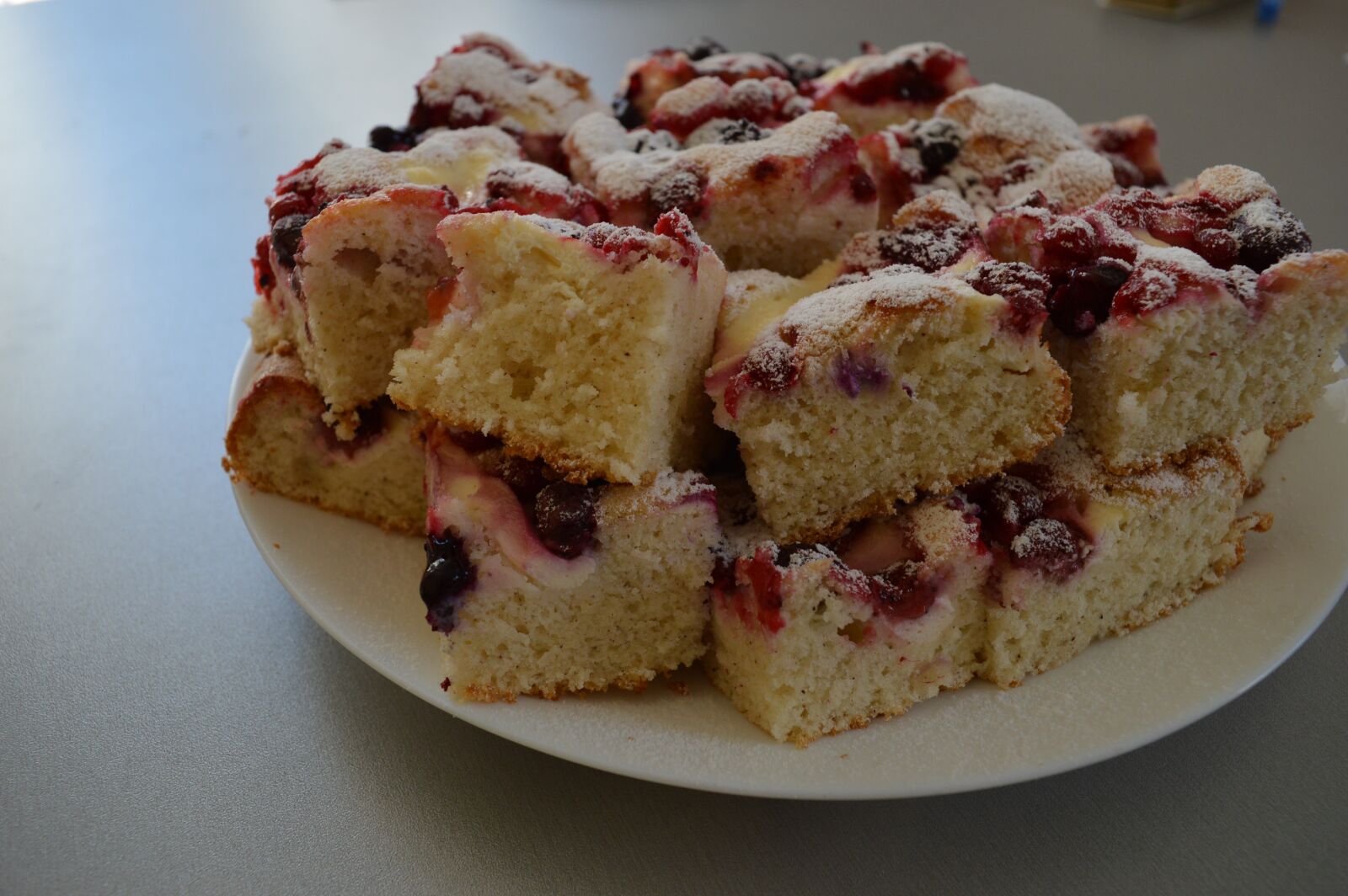 Nikon D3200 sample photo. Fruit cake, pastry, dessert photography