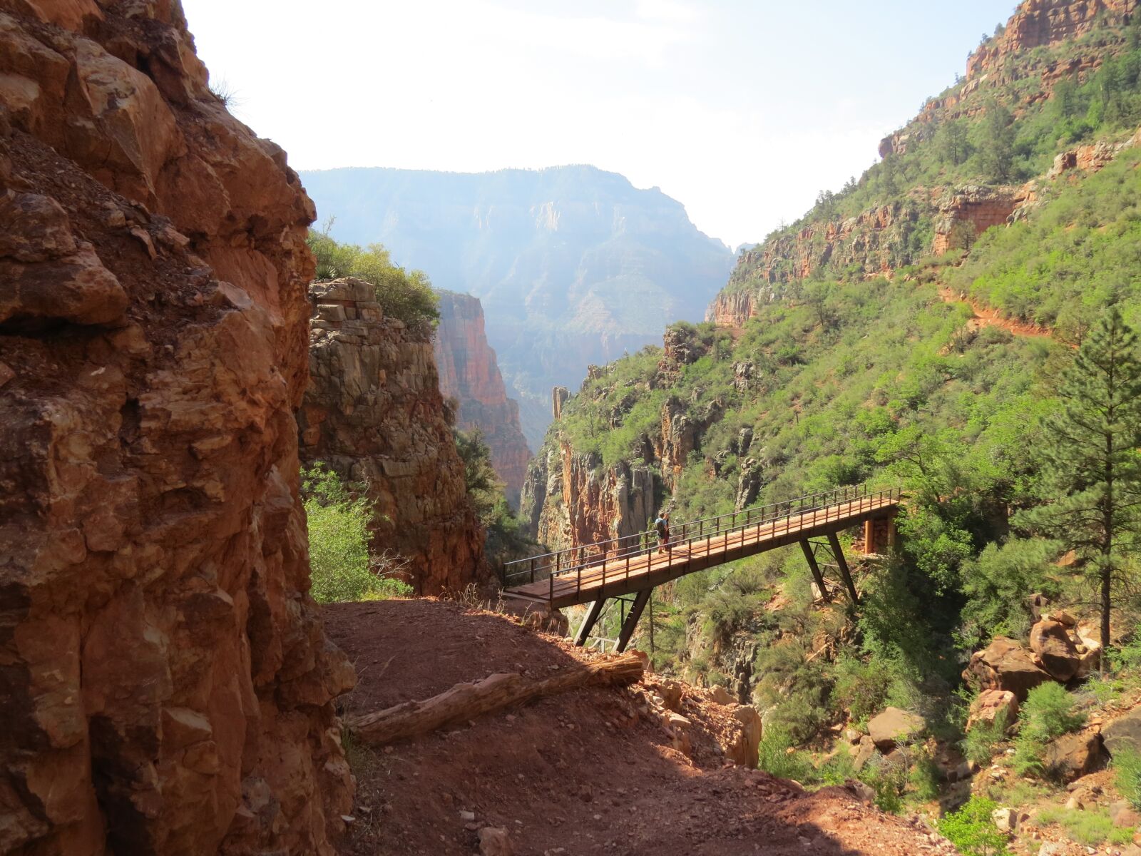 Canon PowerShot SX50 HS sample photo. Grand canyon, hiking, bridge photography