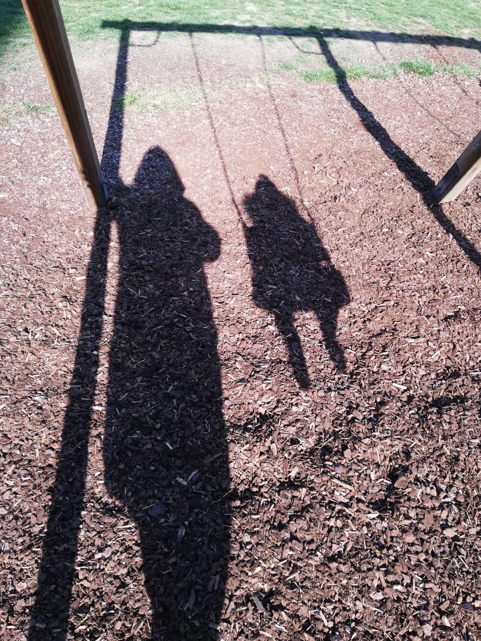 HUAWEI P20 lite sample photo. Swing, shade, father photography