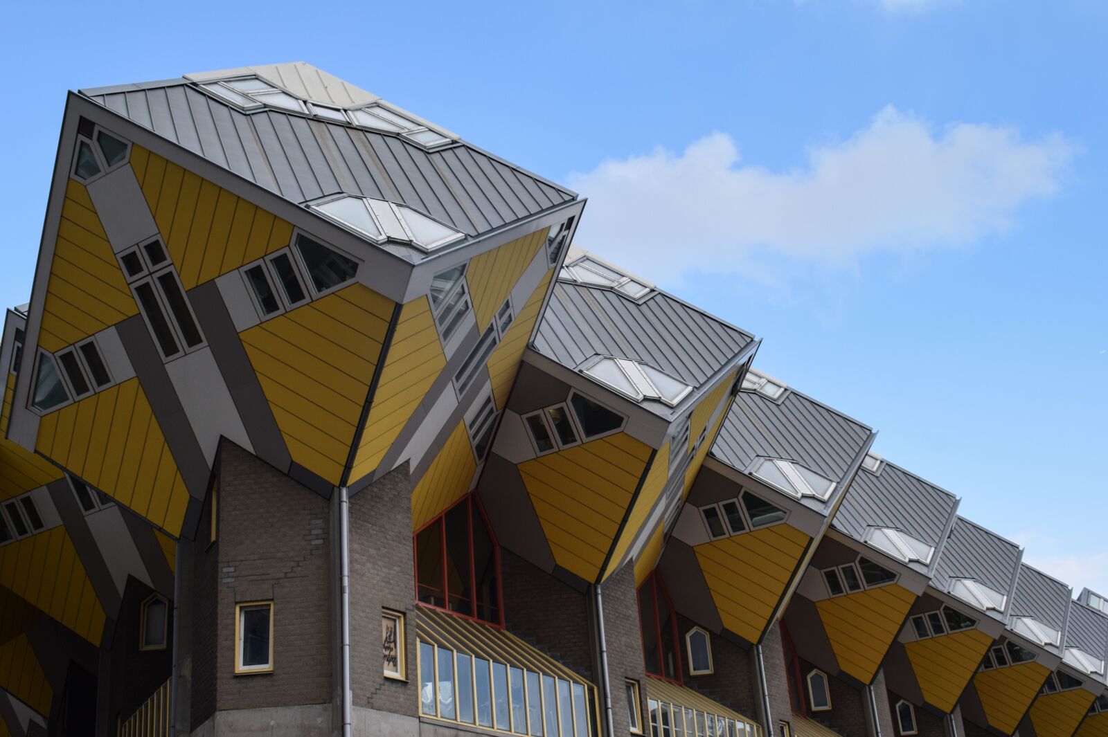 Nikon D5300 sample photo. Rotterdam, architecture, cube photography