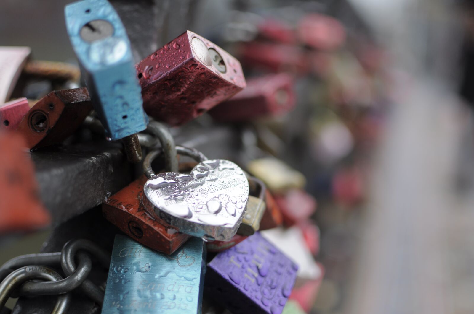 Nikon D90 sample photo. Hamburg, bridge, lock photography