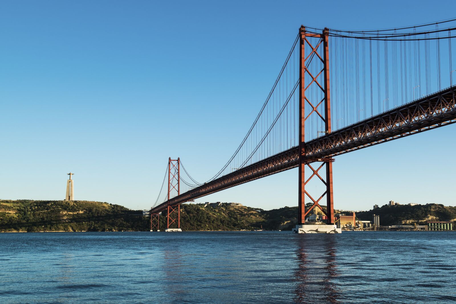 Nikon D800 sample photo. Abril, lisbon, bridge photography