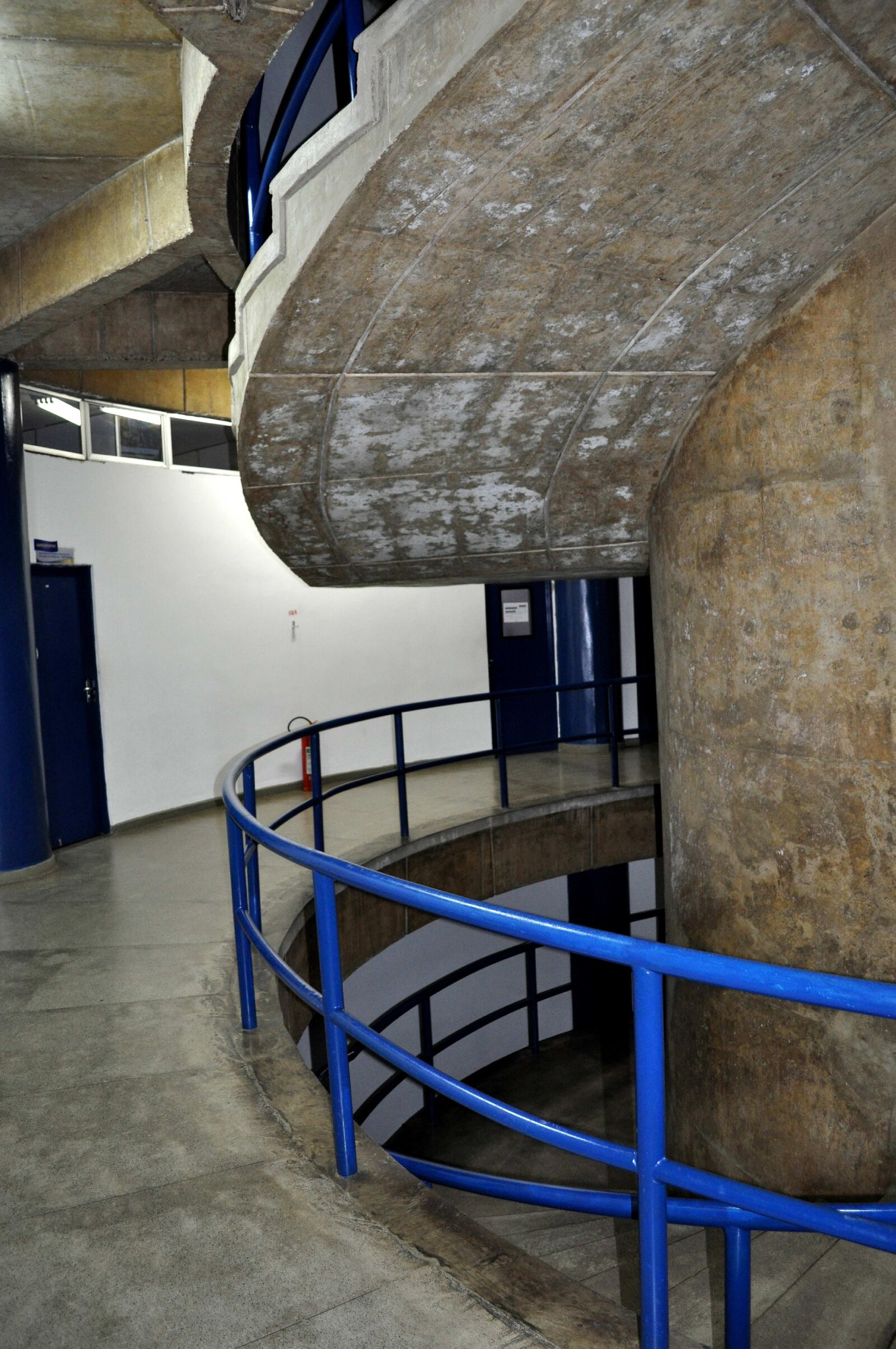 Nikon D5000 sample photo. Concrete, staircases, building photography