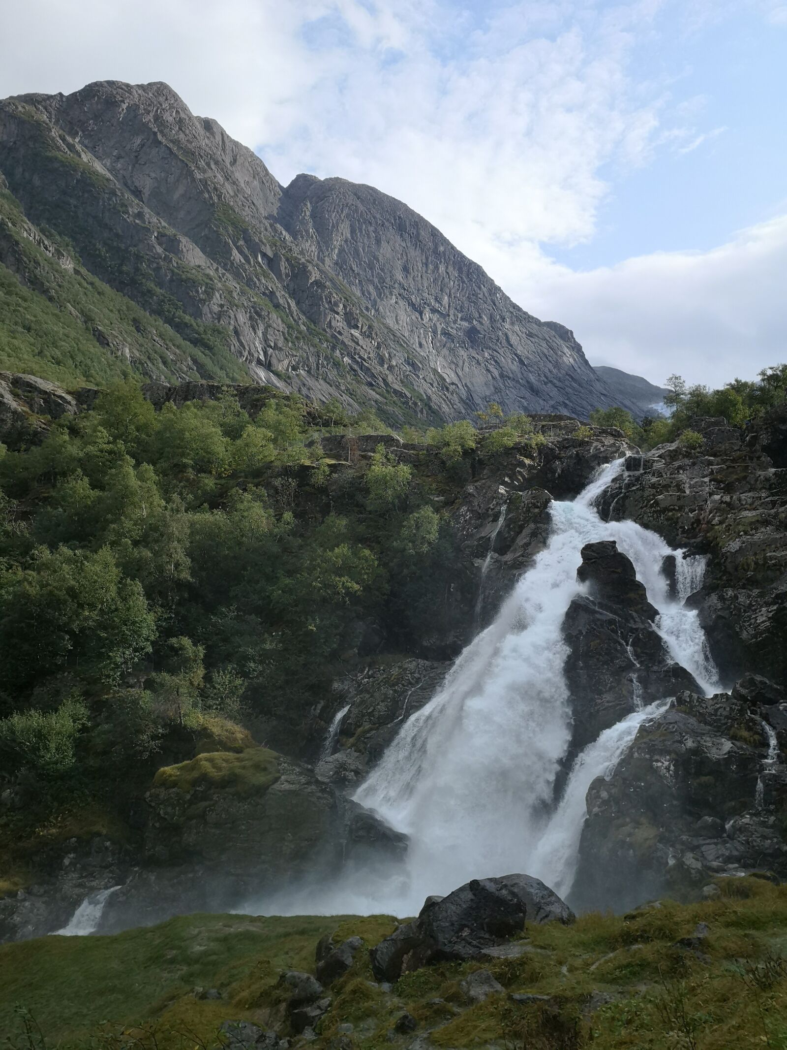 HUAWEI CLT-L29 sample photo. Norway, waterfall, nature photography
