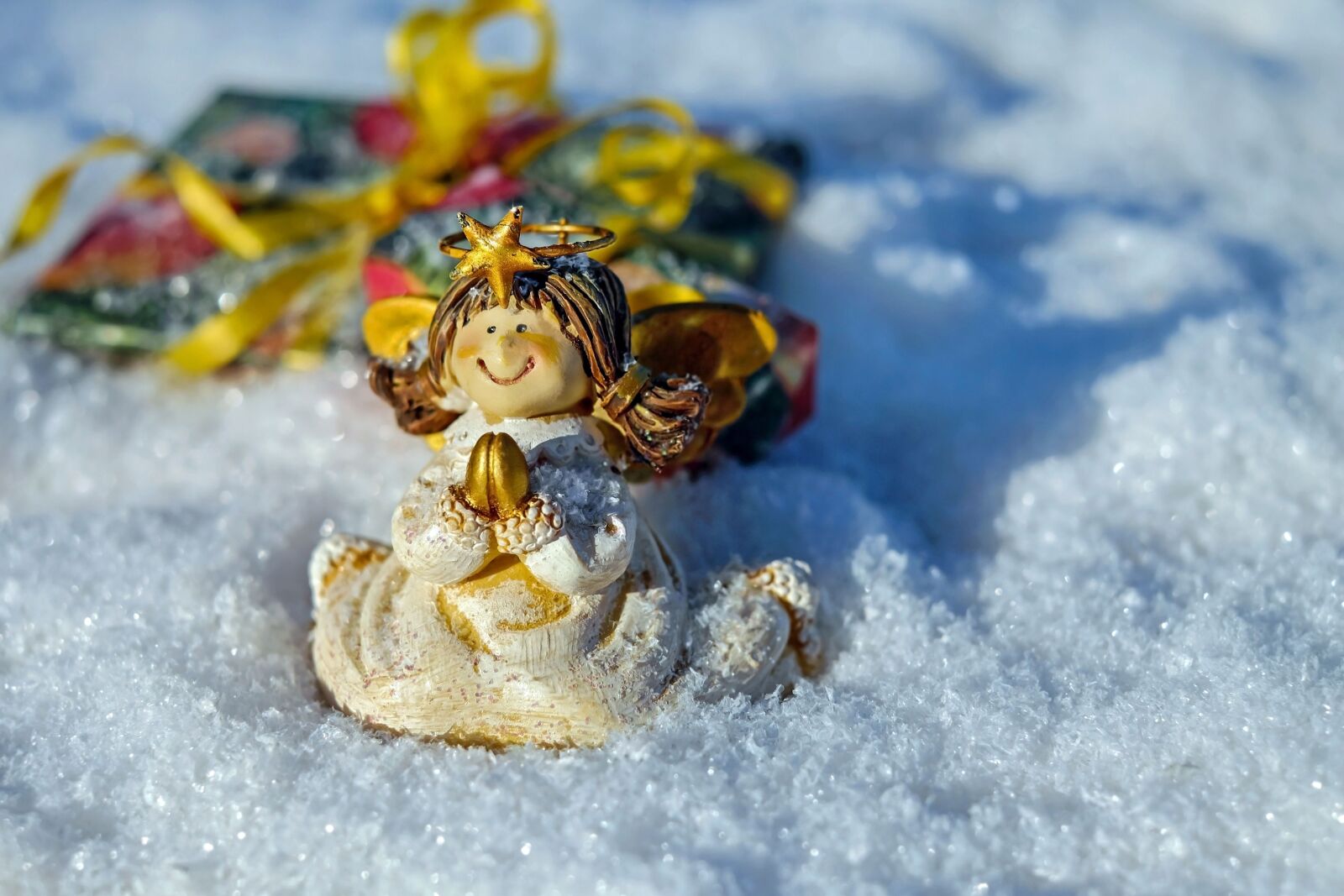 Fujifilm X-T10 + Fujifilm XF 35mm F1.4 R sample photo. Christmas angel, figure, angel photography