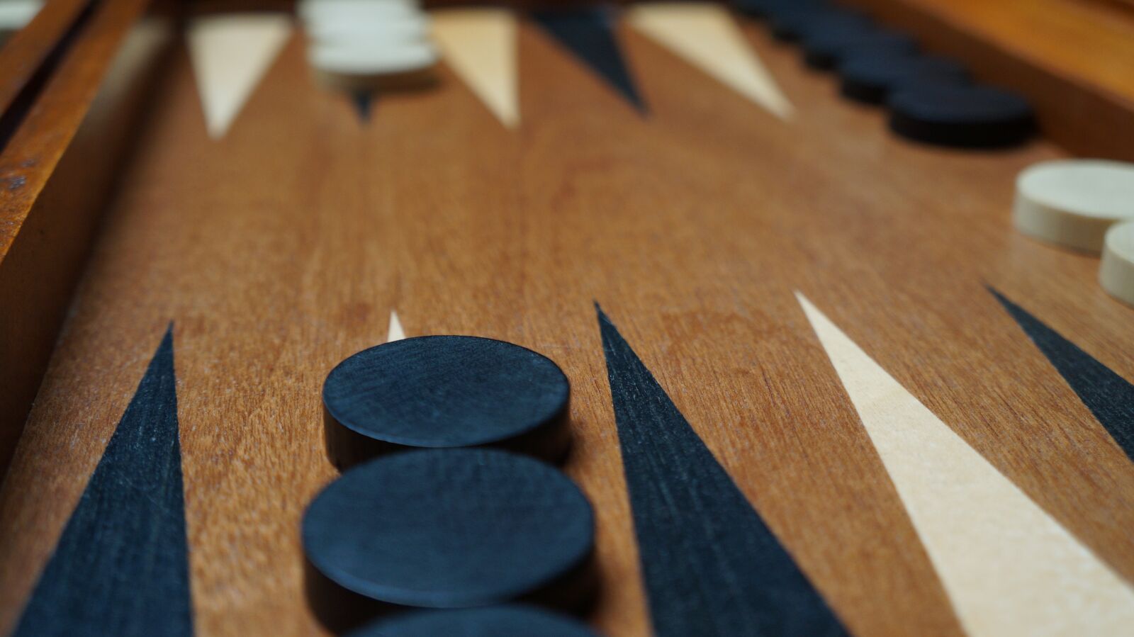 Sony Alpha a3000 + Sony E 18-55mm F3.5-5.6 OSS sample photo. Backgammon, board game, cube photography