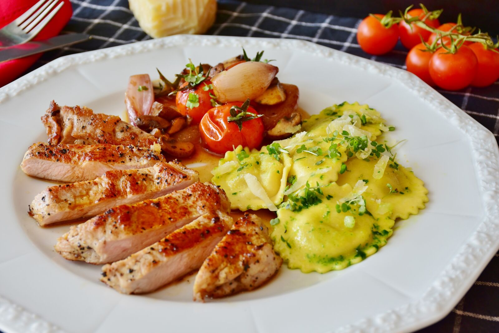 Nikon D7200 sample photo. Steak, veal steak, veal photography