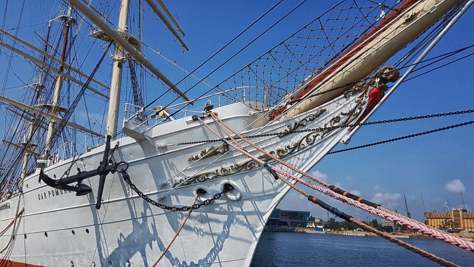 Samsung Galaxy S7 Edge sample photo. Gdynia, port, ship photography