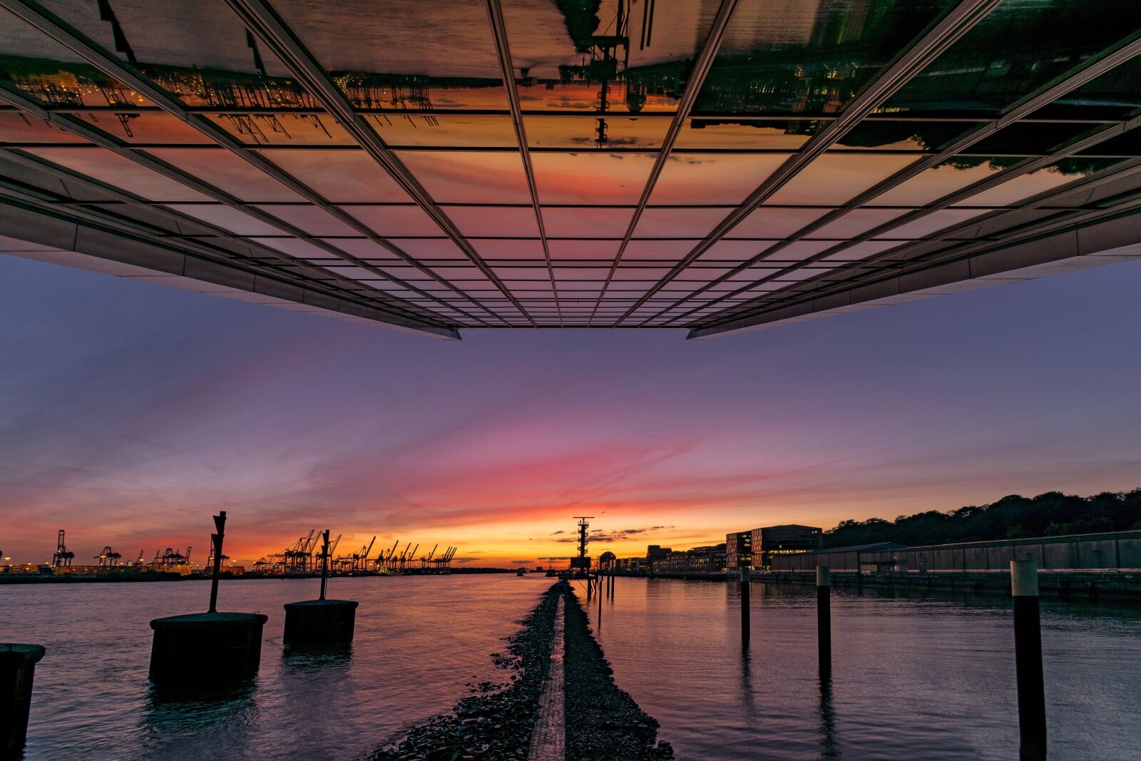 Nikon D5300 sample photo. Hamburg, dockland, sunset photography