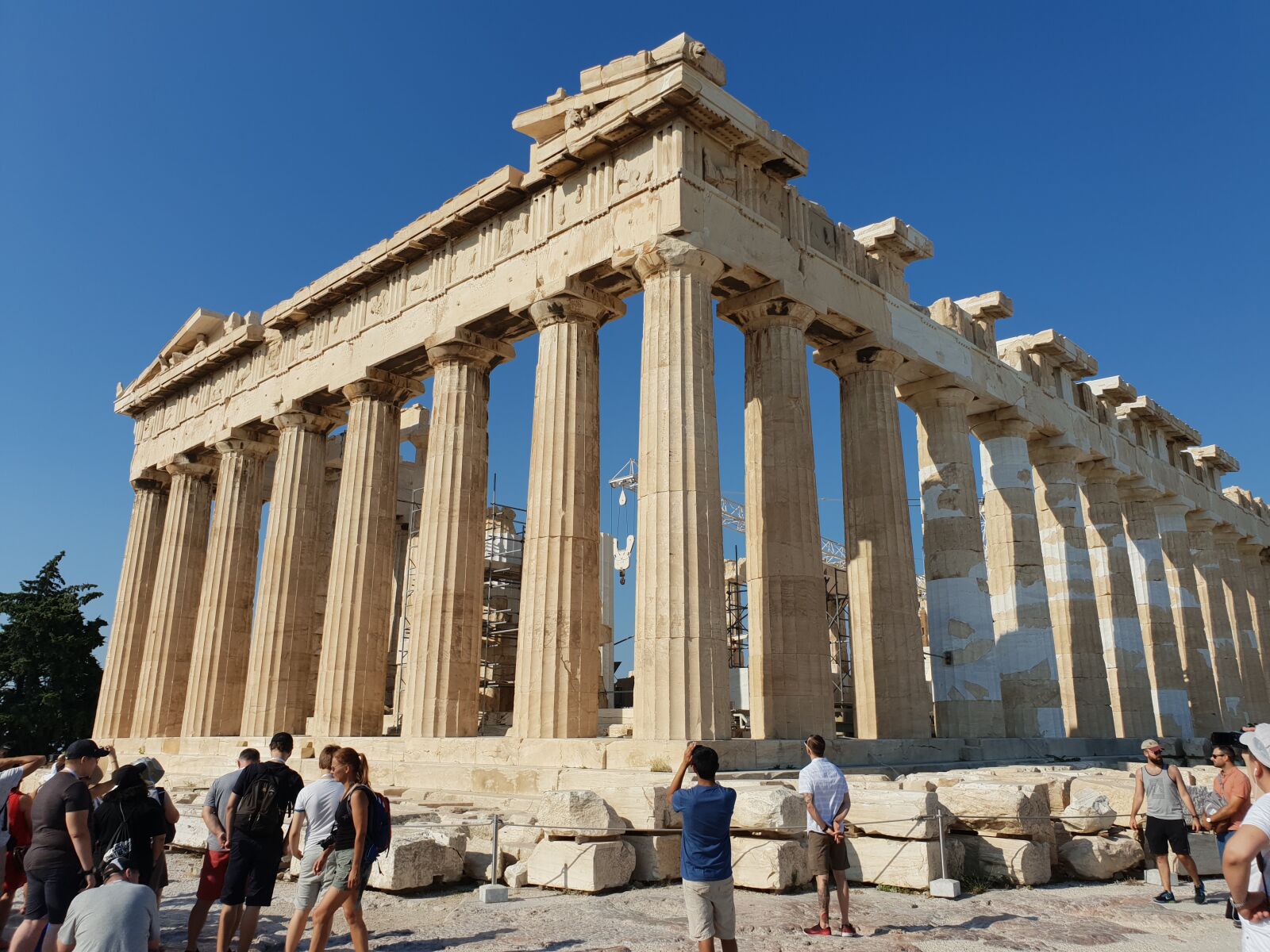 Samsung Galaxy S9+ sample photo. Athens, greece, acropolis photography