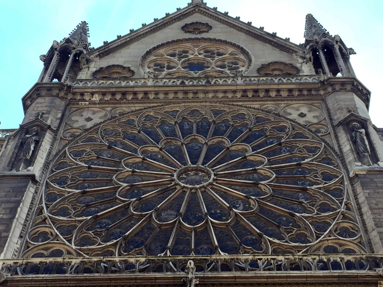 iPhone 6 back camera 4.15mm f/2.2 sample photo. Notre dame, paris, france photography