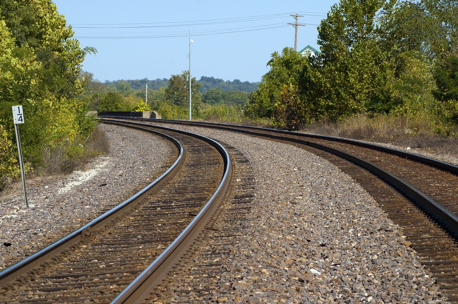 Nikon D70 sample photo. Railroad track, railway, locomotive photography
