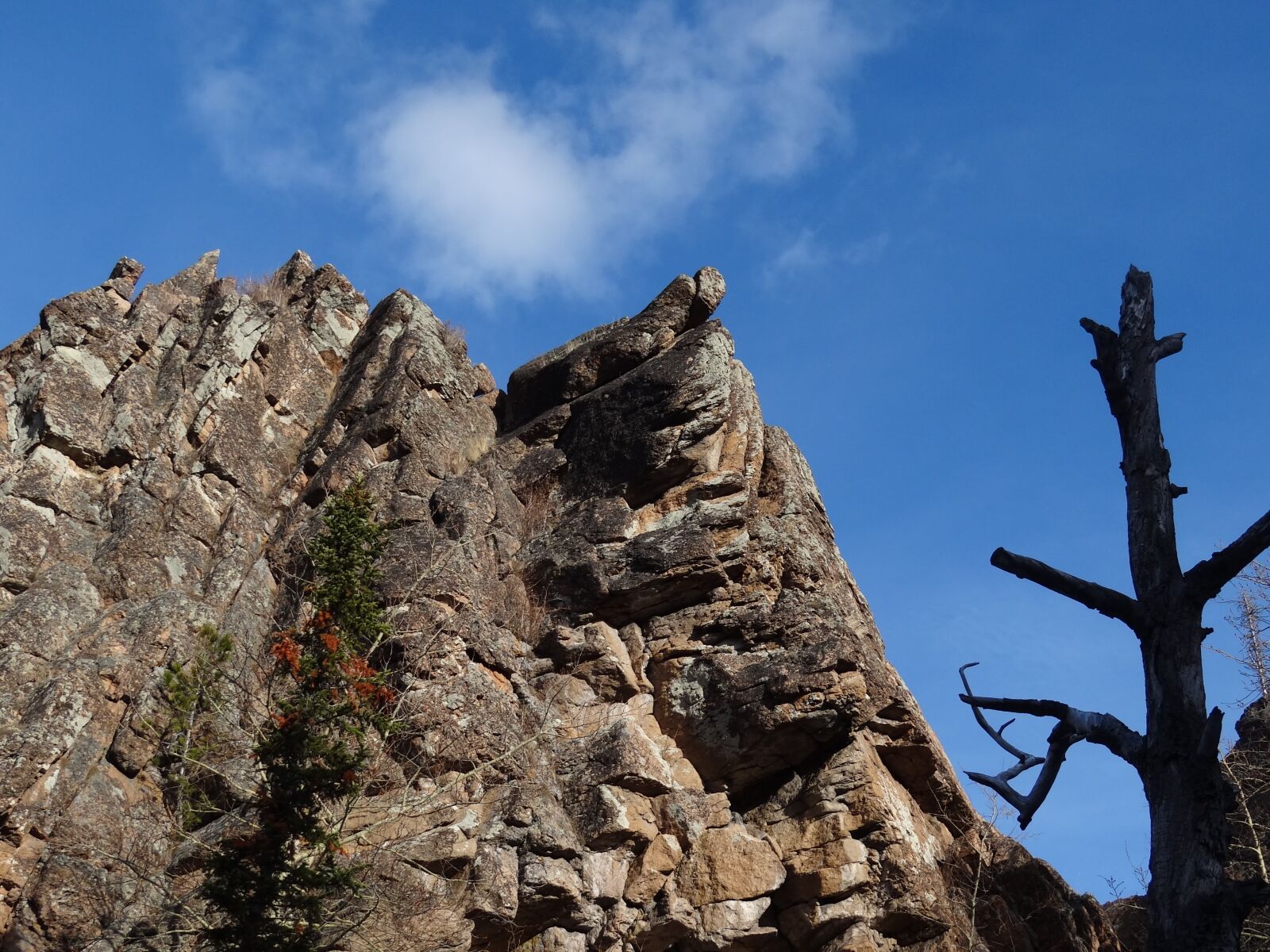 Sony Cyber-shot DSC-HX100V sample photo. Nature, mountains, chinese rock photography
