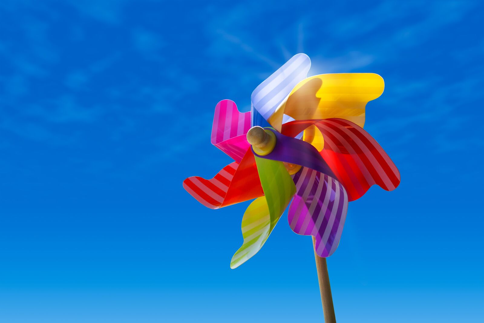 Canon EOS 7D sample photo. Pinwheel, sky, clouds photography