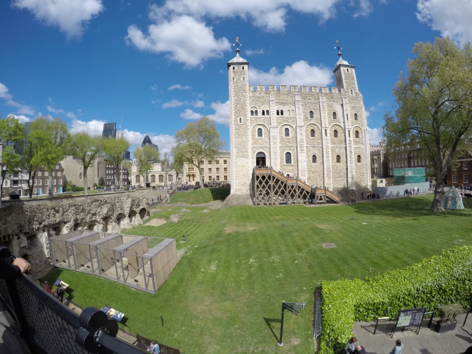 GoPro HERO4 Silver sample photo. Tower of london, white photography
