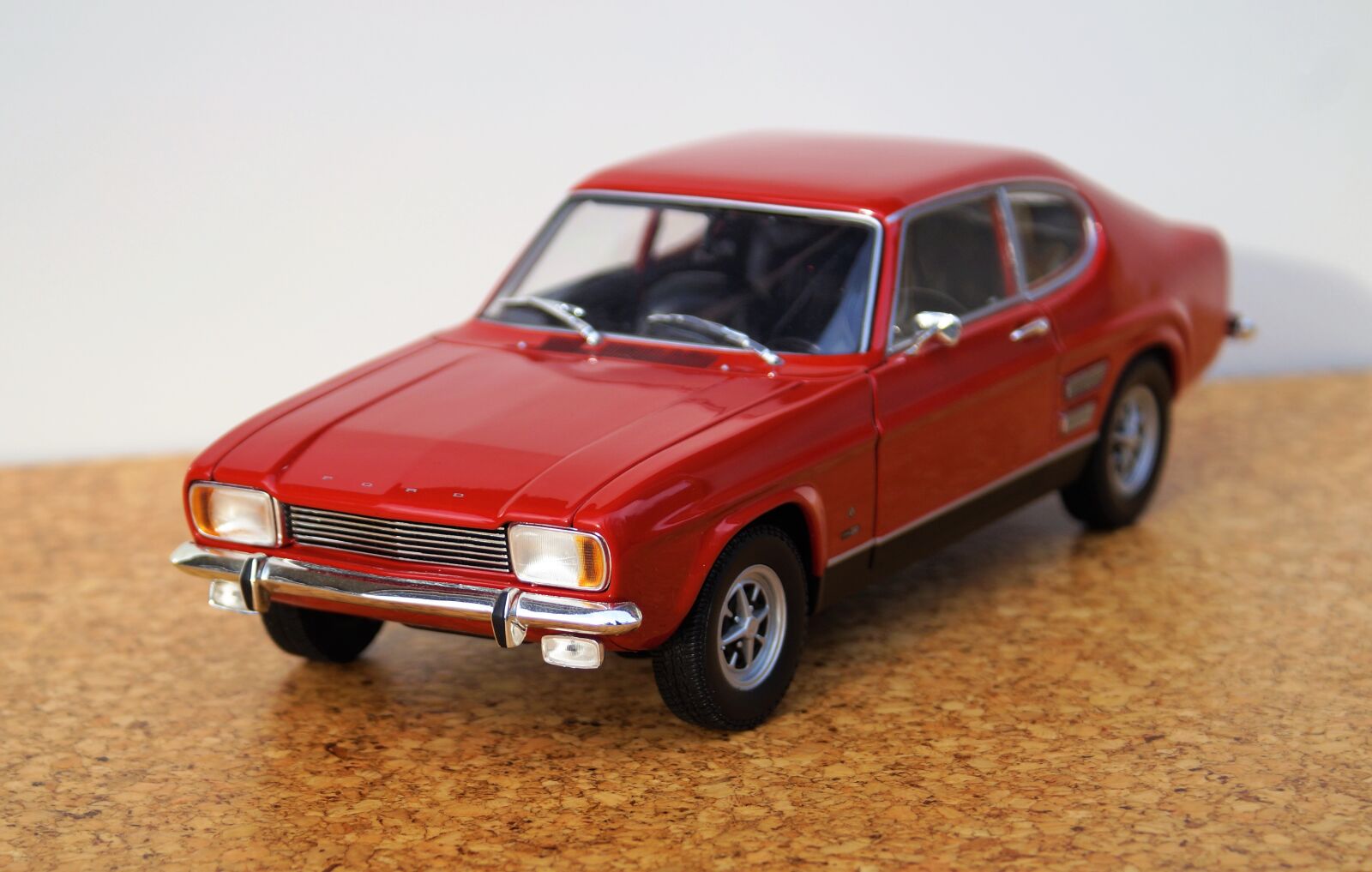 Sony DT 18-70mm F3.5-5.6 sample photo. Model car, ford, capri photography