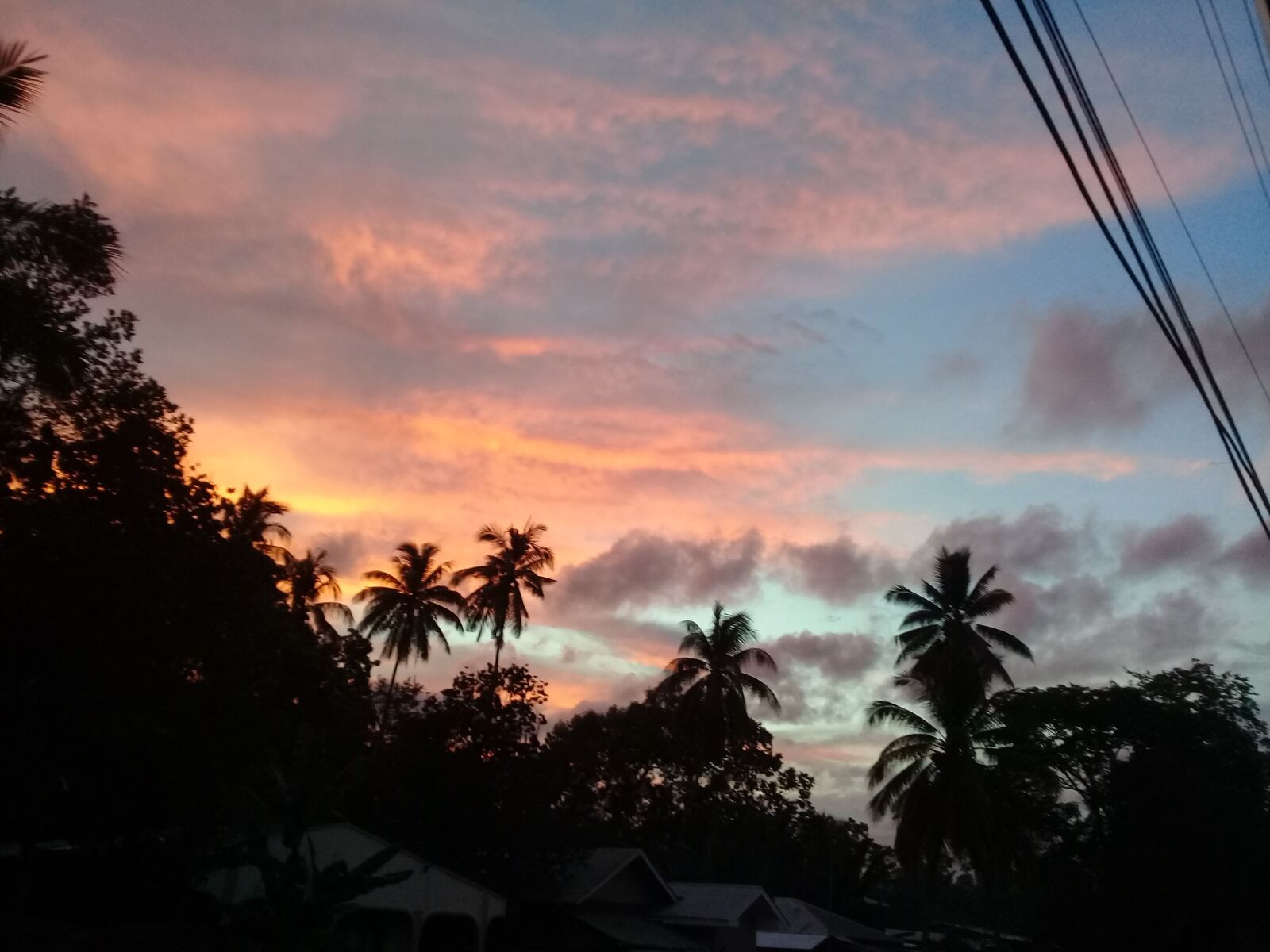 Samsung Galaxy J2 Prime sample photo. Sky, clouds, sunset photography