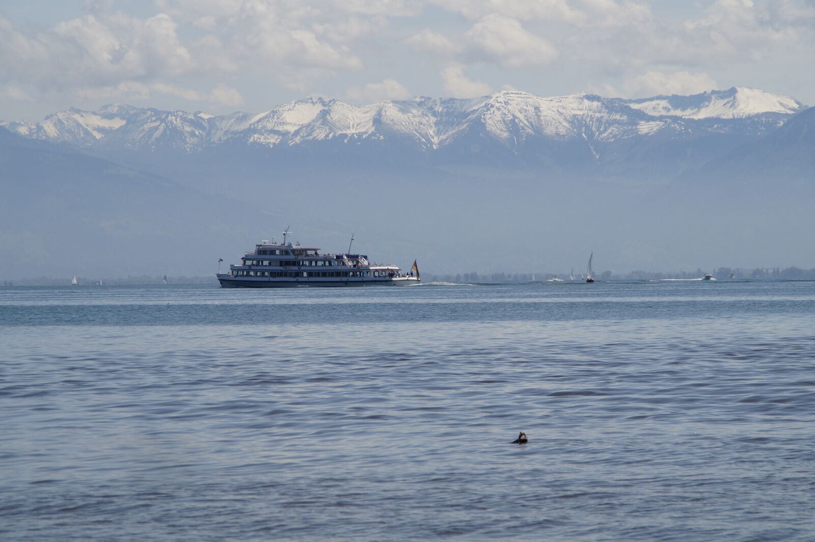 Sony SLT-A58 sample photo. Sailing ships, lake constance photography
