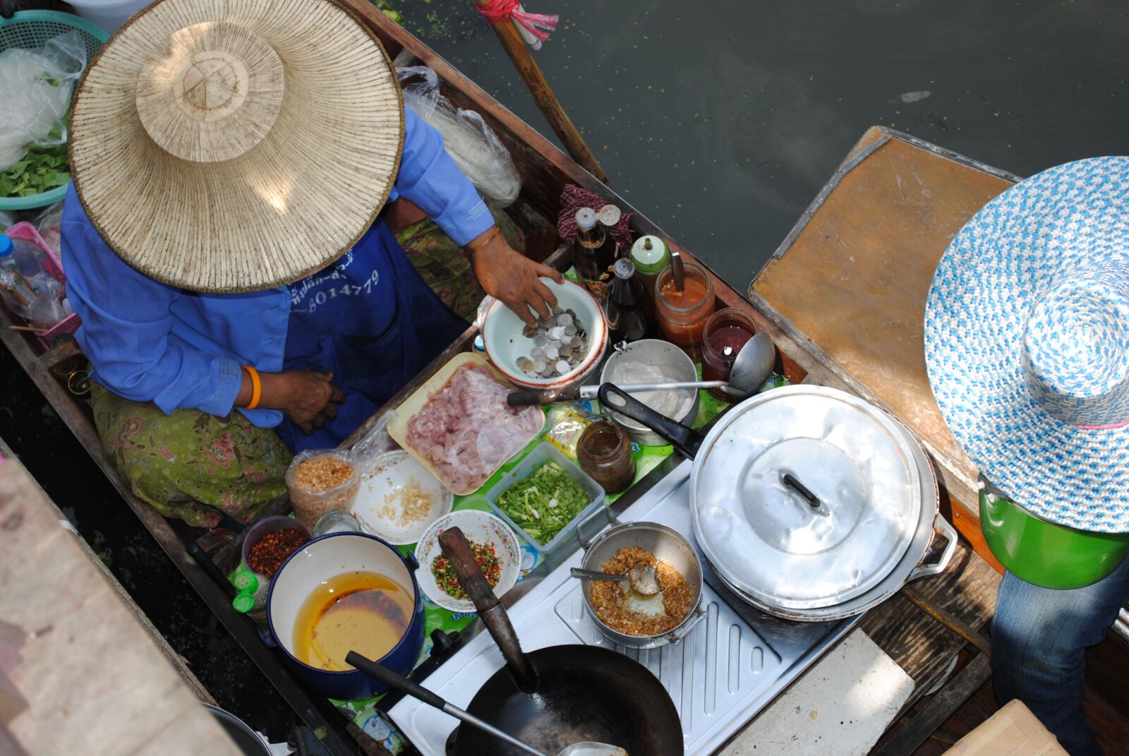 Nikon D3000 sample photo. Food stall, thailand, street photography