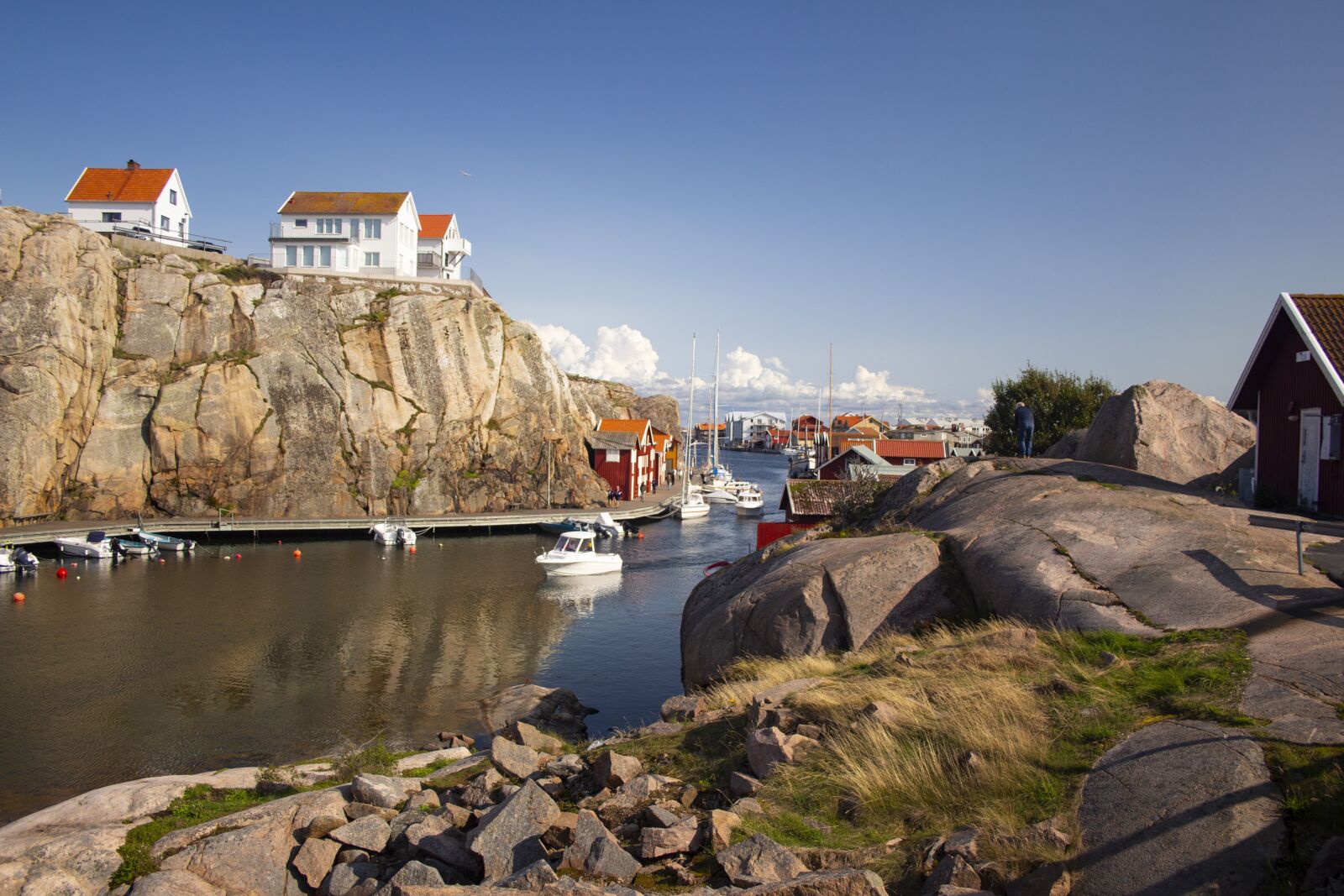 Canon EF-S 18-55mm F3.5-5.6 II sample photo. Sweden, west coast, sea photography