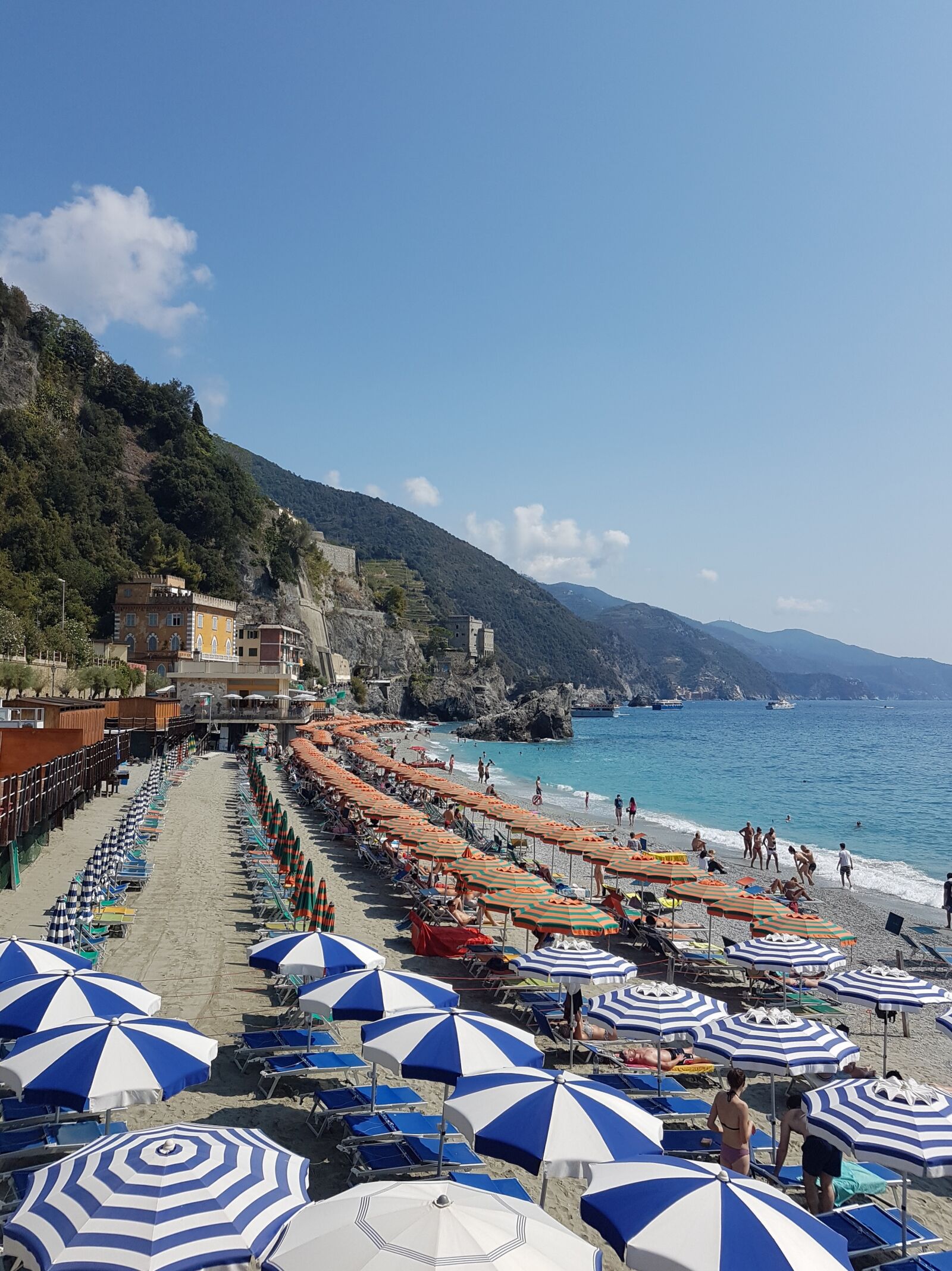 Samsung Galaxy S7 Edge sample photo. Beaches, sea, umbrella photography