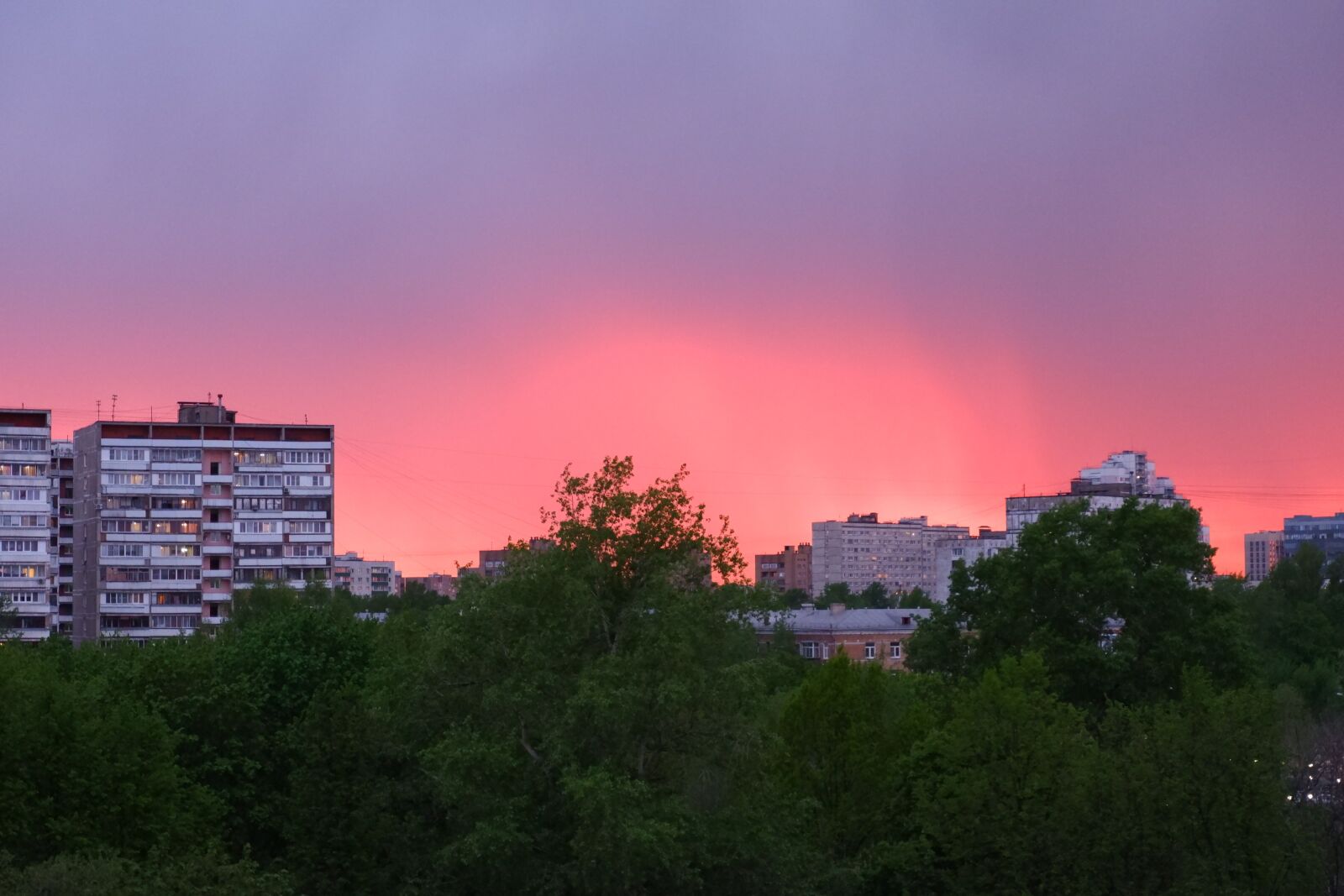 Fujifilm XC 15-45mm F3.5-5.6 OIS PZ sample photo. Sunset, trees, at home photography