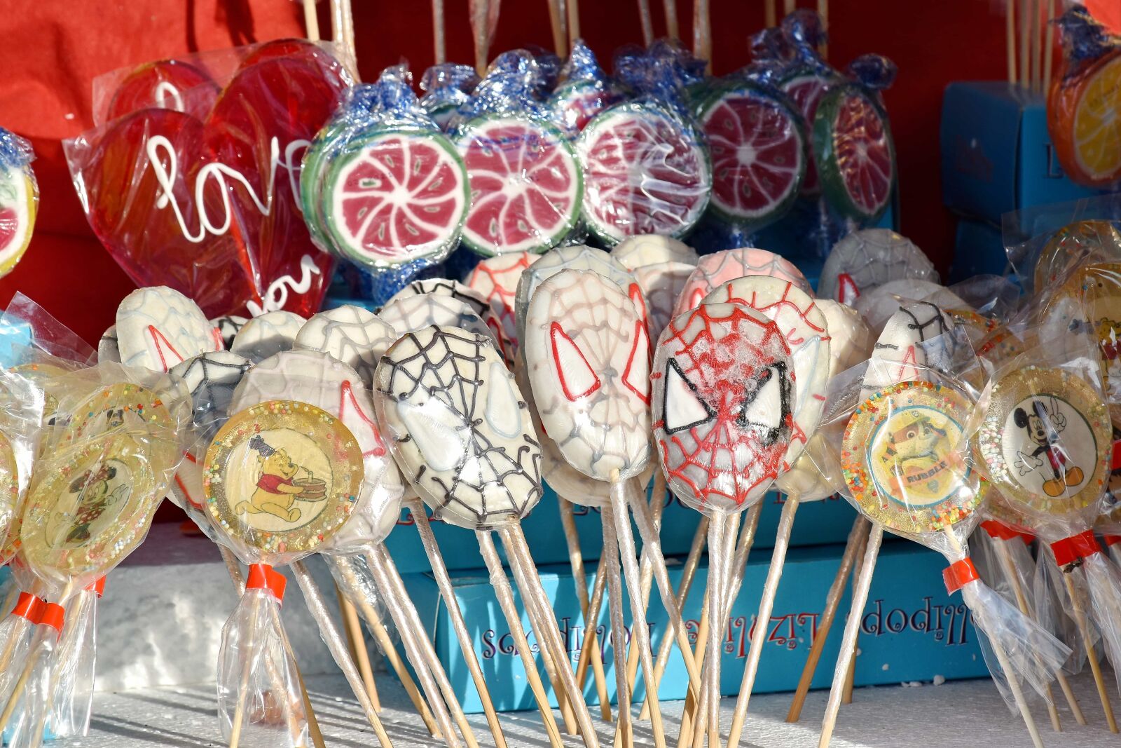 Nikon D5500 sample photo. Candy, delicious, sticks, sugar photography