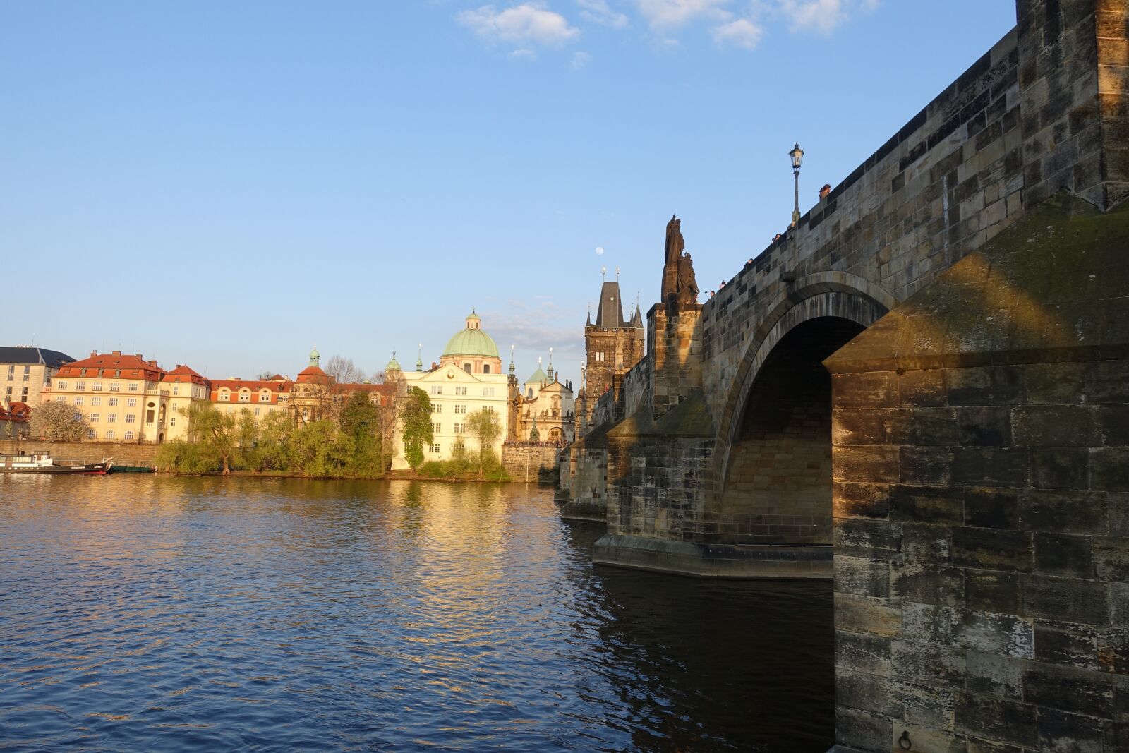 Sony Cyber-shot DSC-RX100 IV sample photo. Prague, bridge, water photography