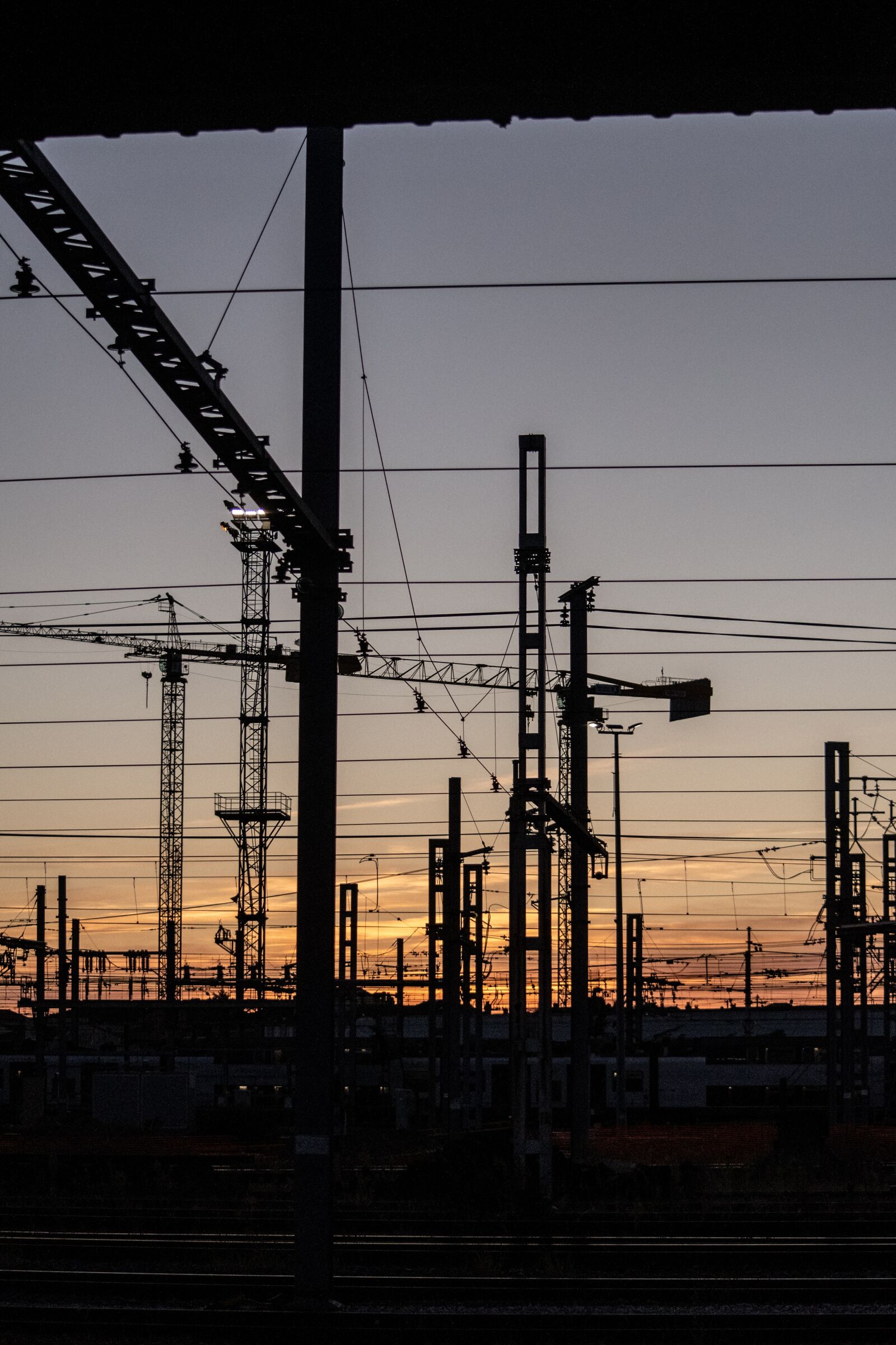 Nikon D7500 sample photo. Crane, sky, industry photography