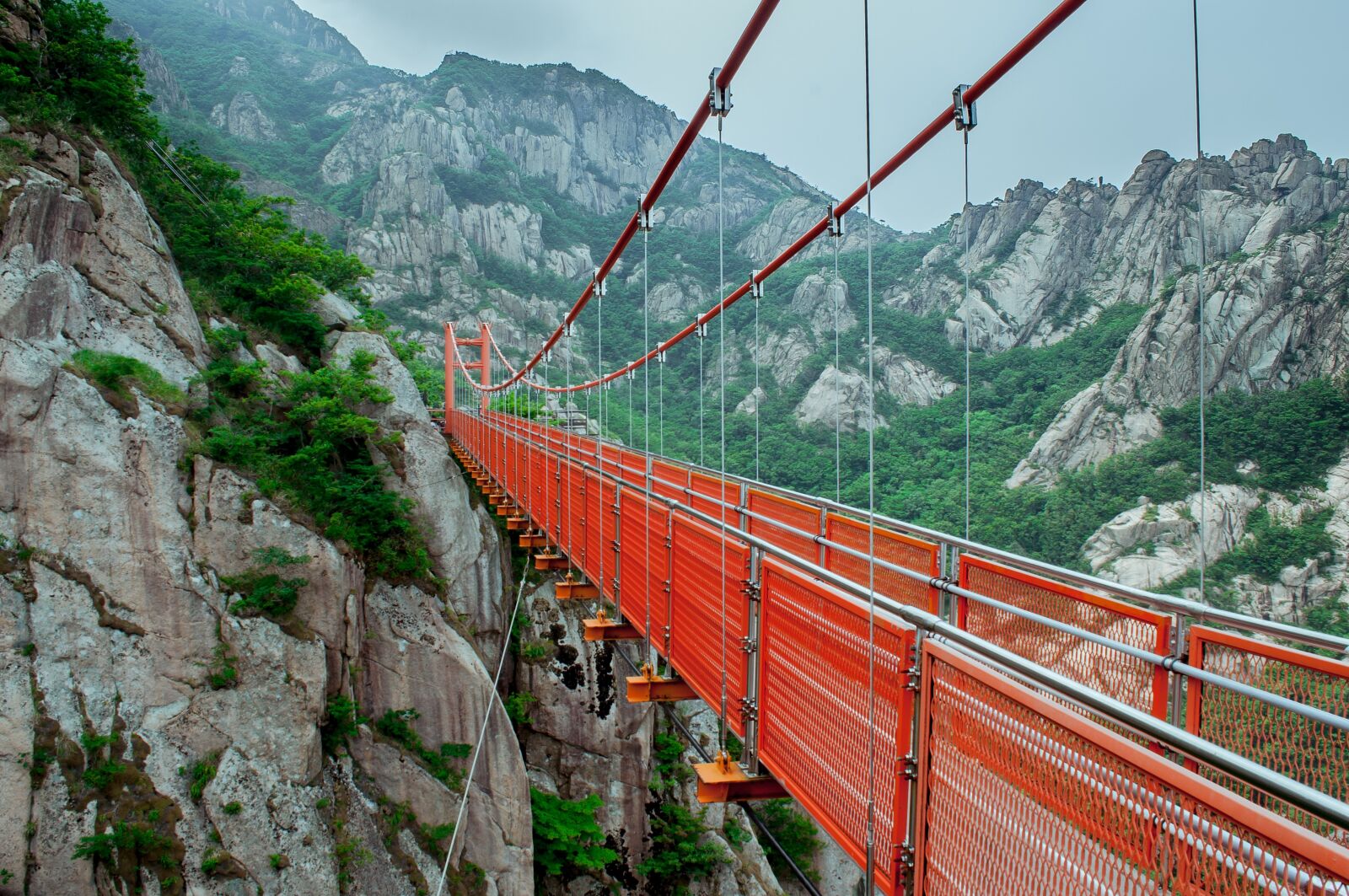Nikon D5000 sample photo. Bridge, adventure bridge, wollchulsan photography