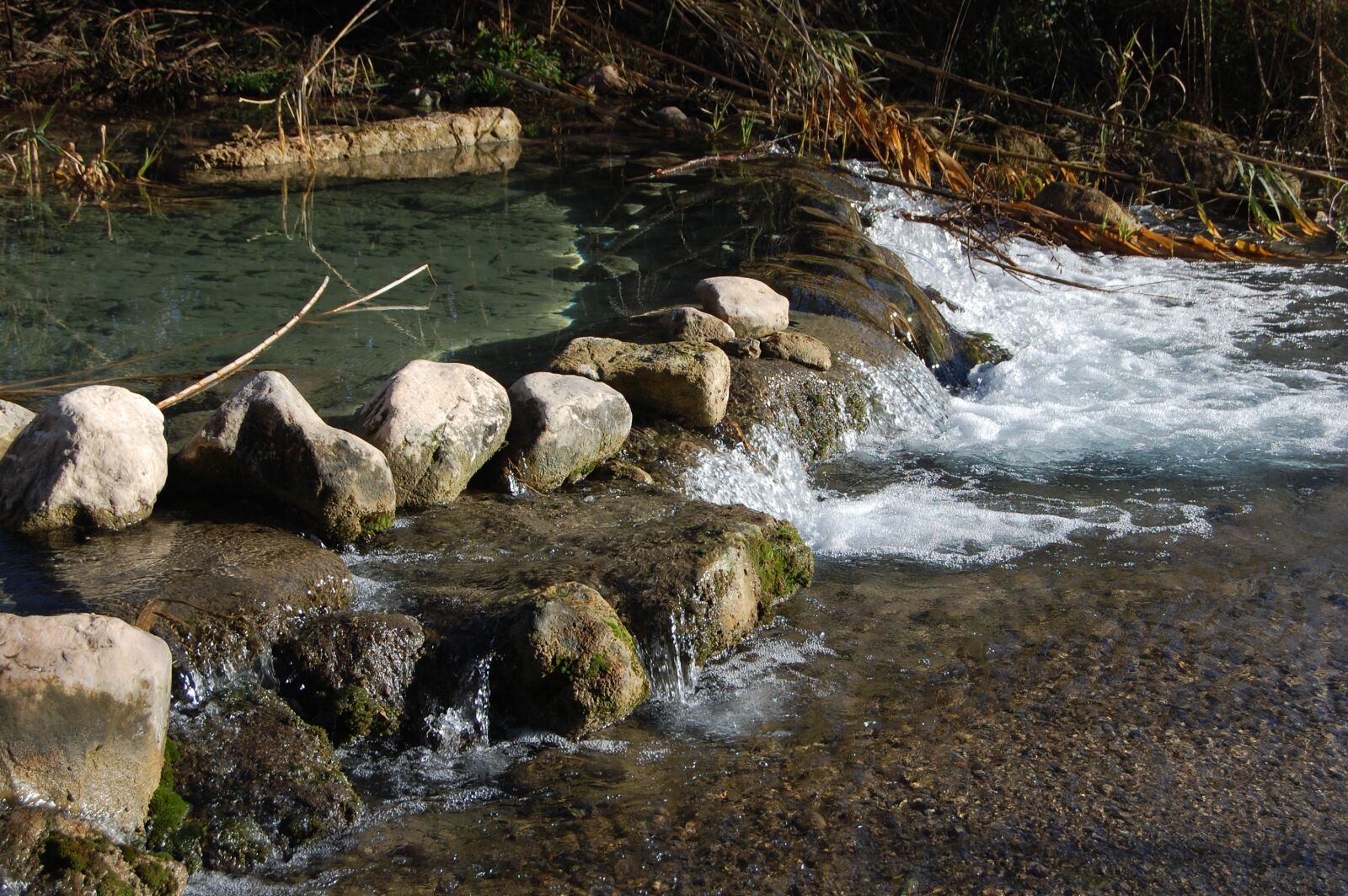 Nikon D40 sample photo. River, rocks, water photography