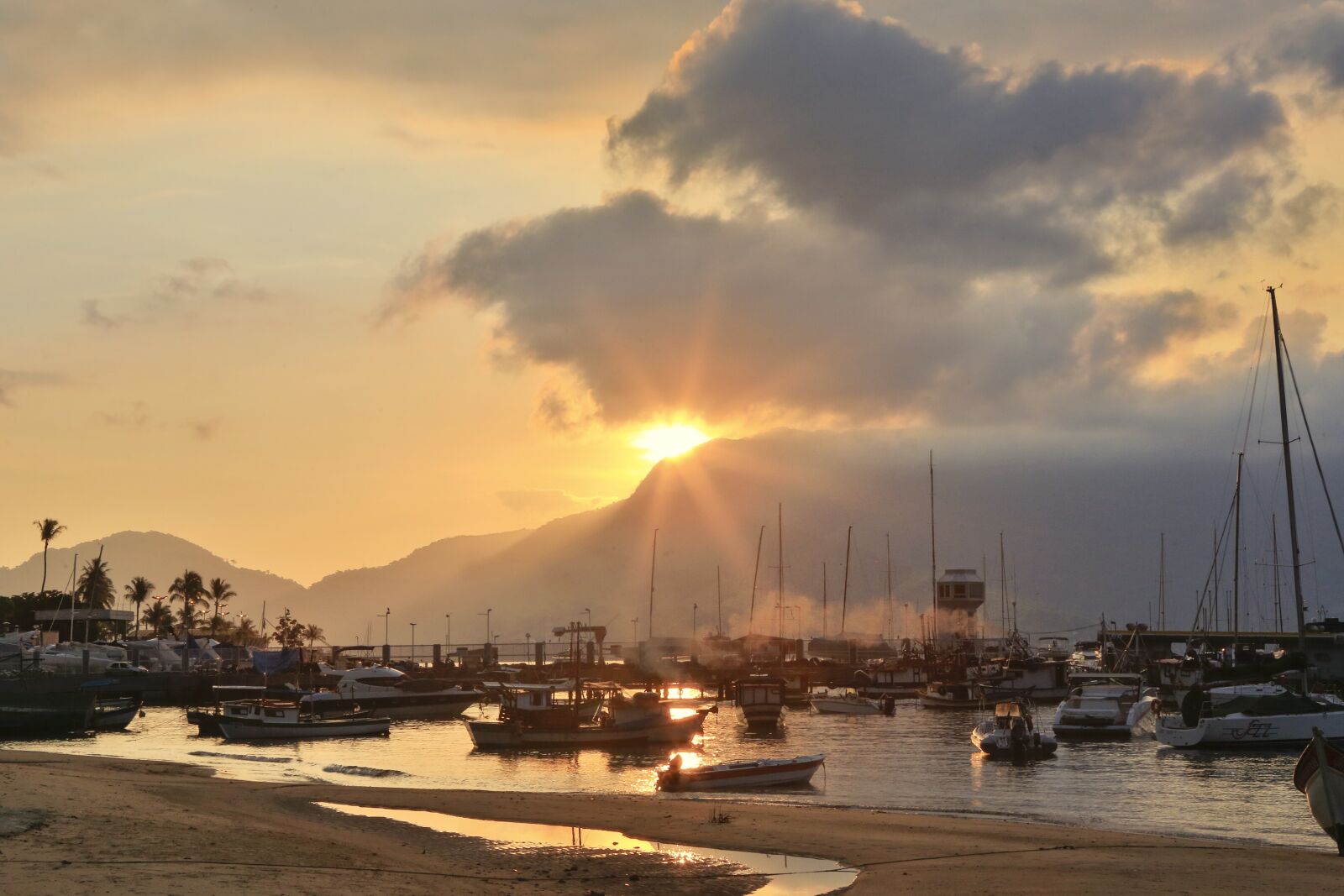 Canon EF 24-70mm F2.8L USM sample photo. Sunset, island, litoral photography