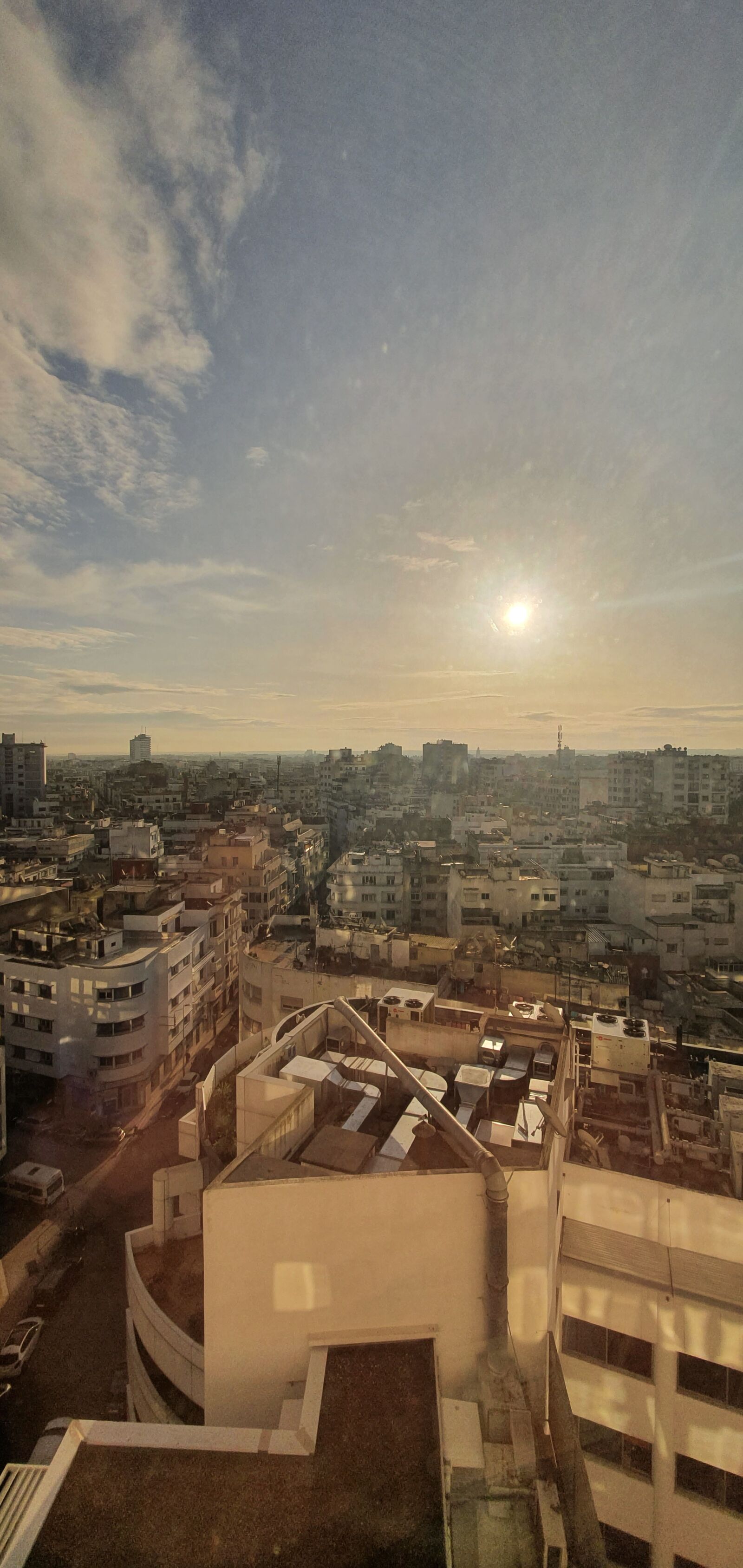 Samsung Galaxy S10+ sample photo. View, sun, casablanca photography