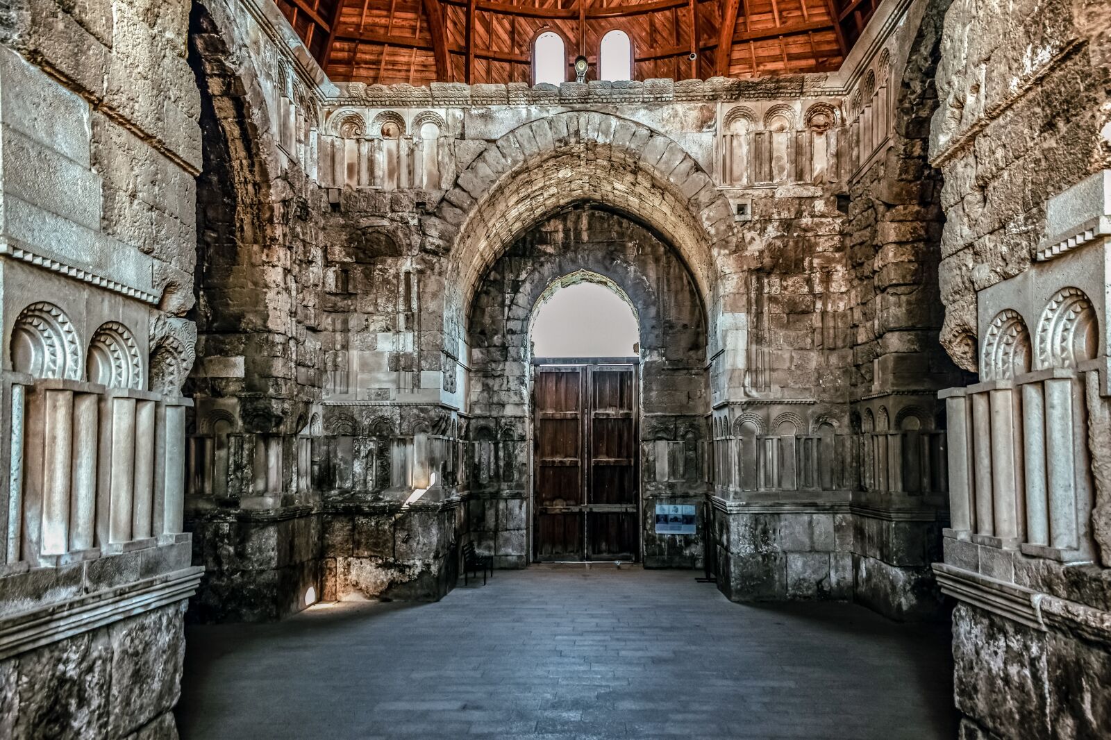 Nikon D3300 sample photo. Umayyad palace, architecture, building photography
