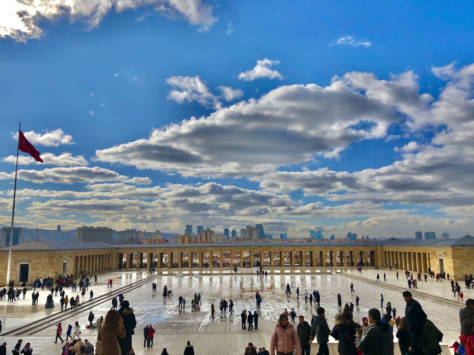Apple iPhone 8 sample photo. Ankara, mausoleum, atatürk photography