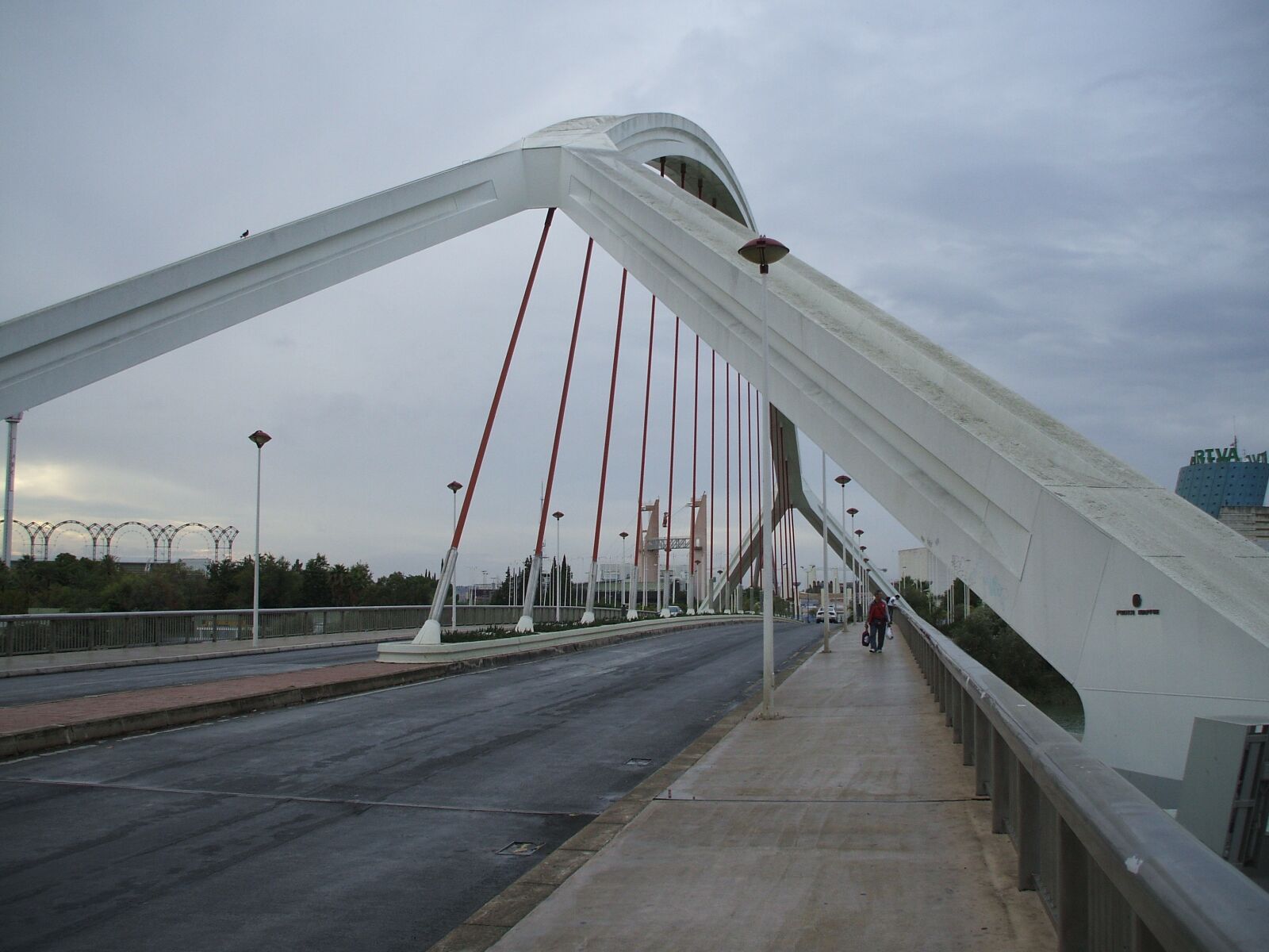 Fujifilm FinePix A700 sample photo. Bridge, seville, city photography