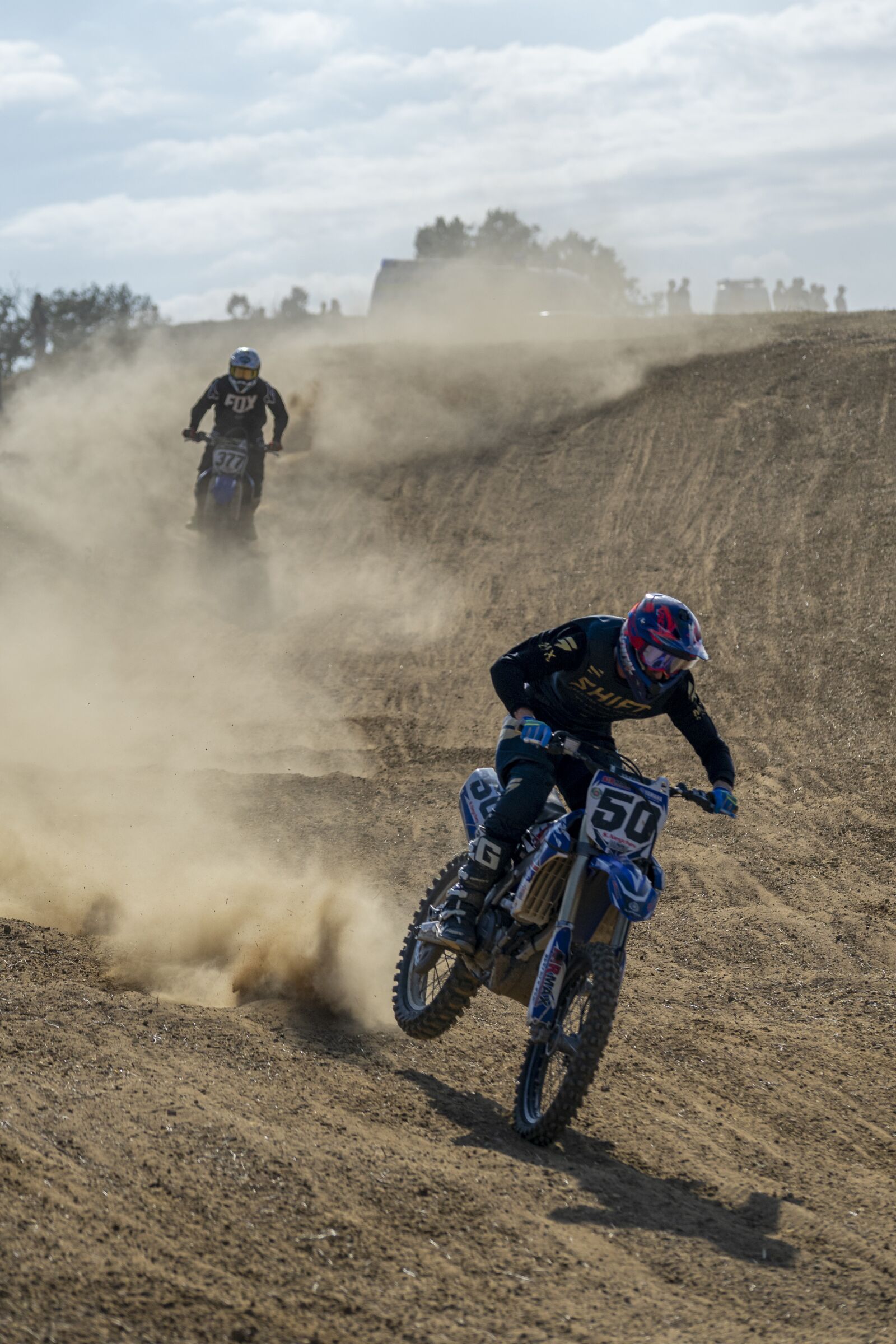 Sony a7 II + Sony FE 70-200mm F4 G OSS sample photo. Motocross, grand prix, engine photography