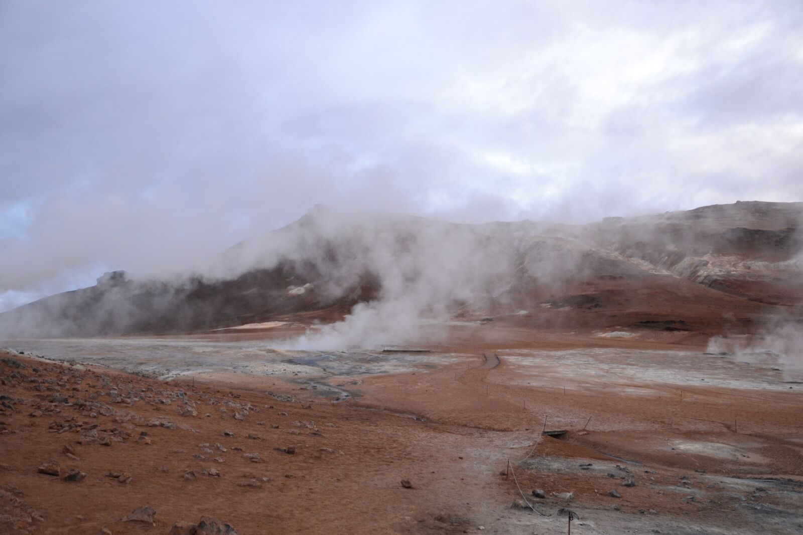 Nikon D3100 sample photo. Hot springs, landscape, iceland photography