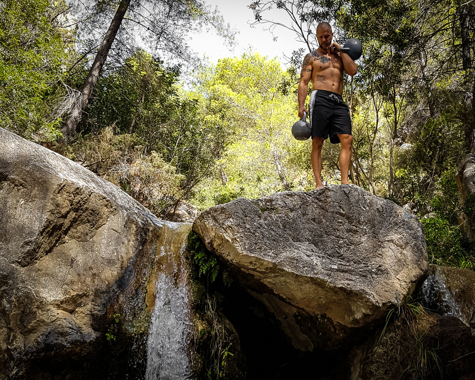 Samsung Galaxy S7 sample photo. Cavemantraining, kettlebell, kettlebells, rio photography