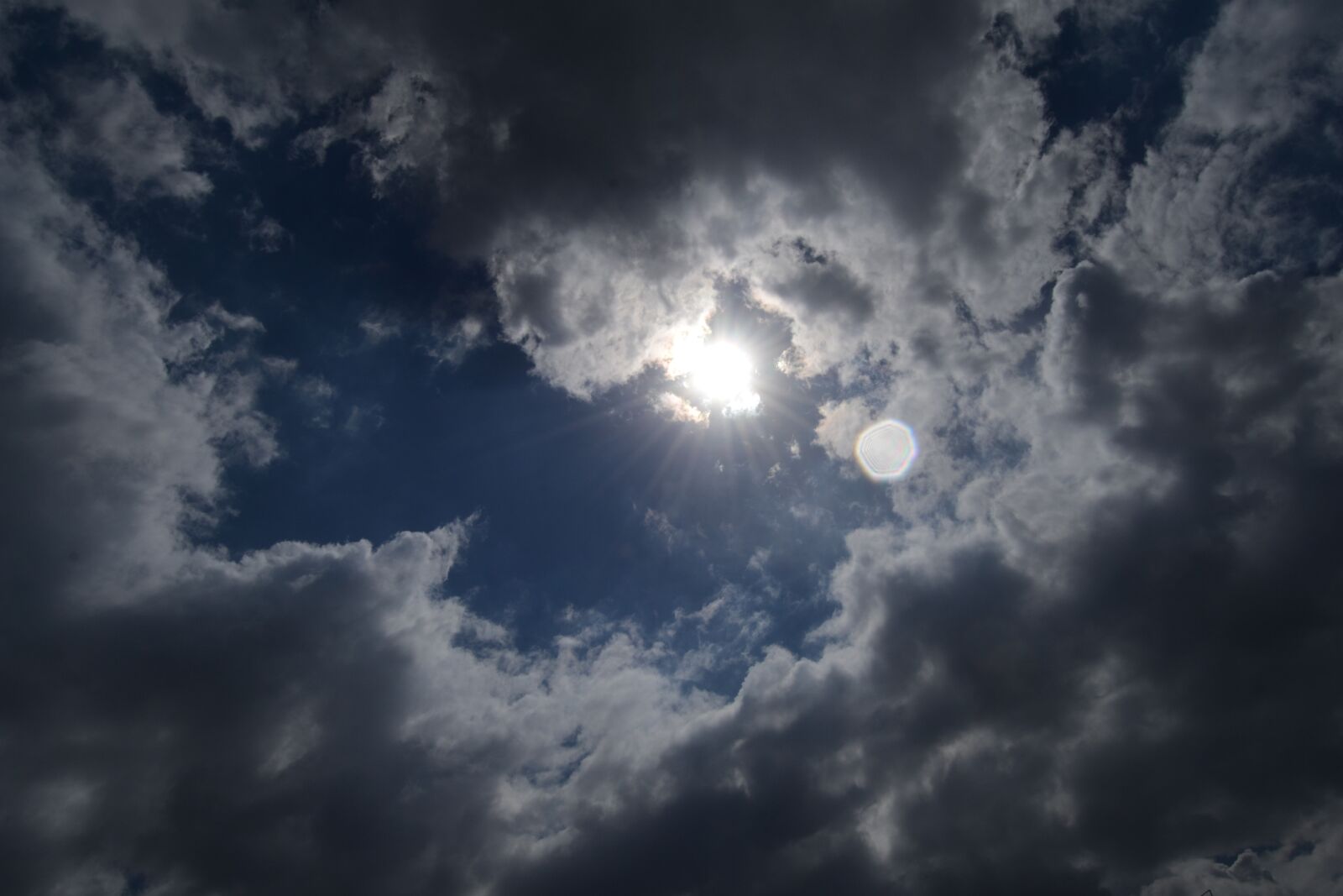 Nikon D3100 sample photo. Sun, sky, clouds photography