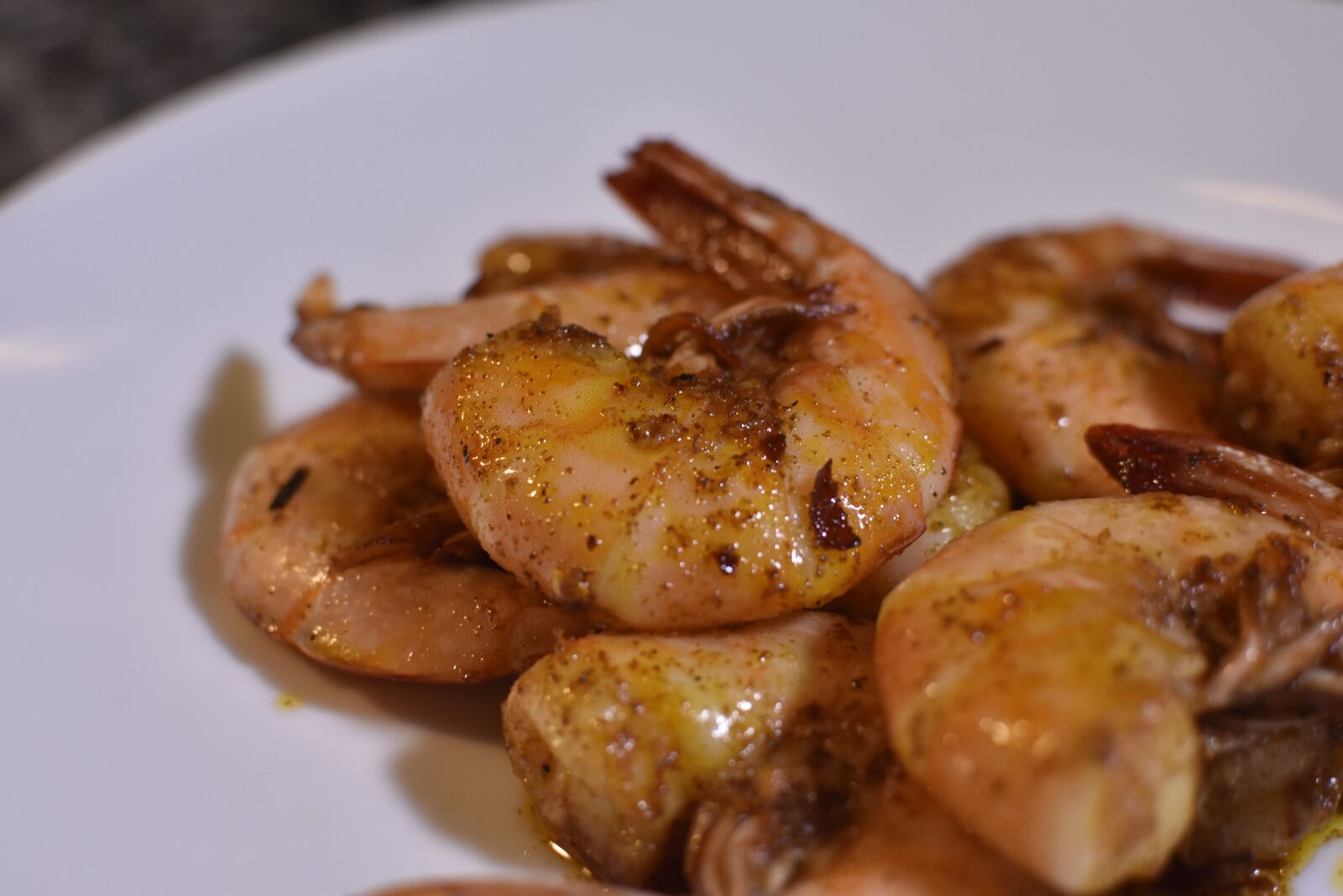 Nikon D7200 sample photo. Shrimp, seafood, butter photography